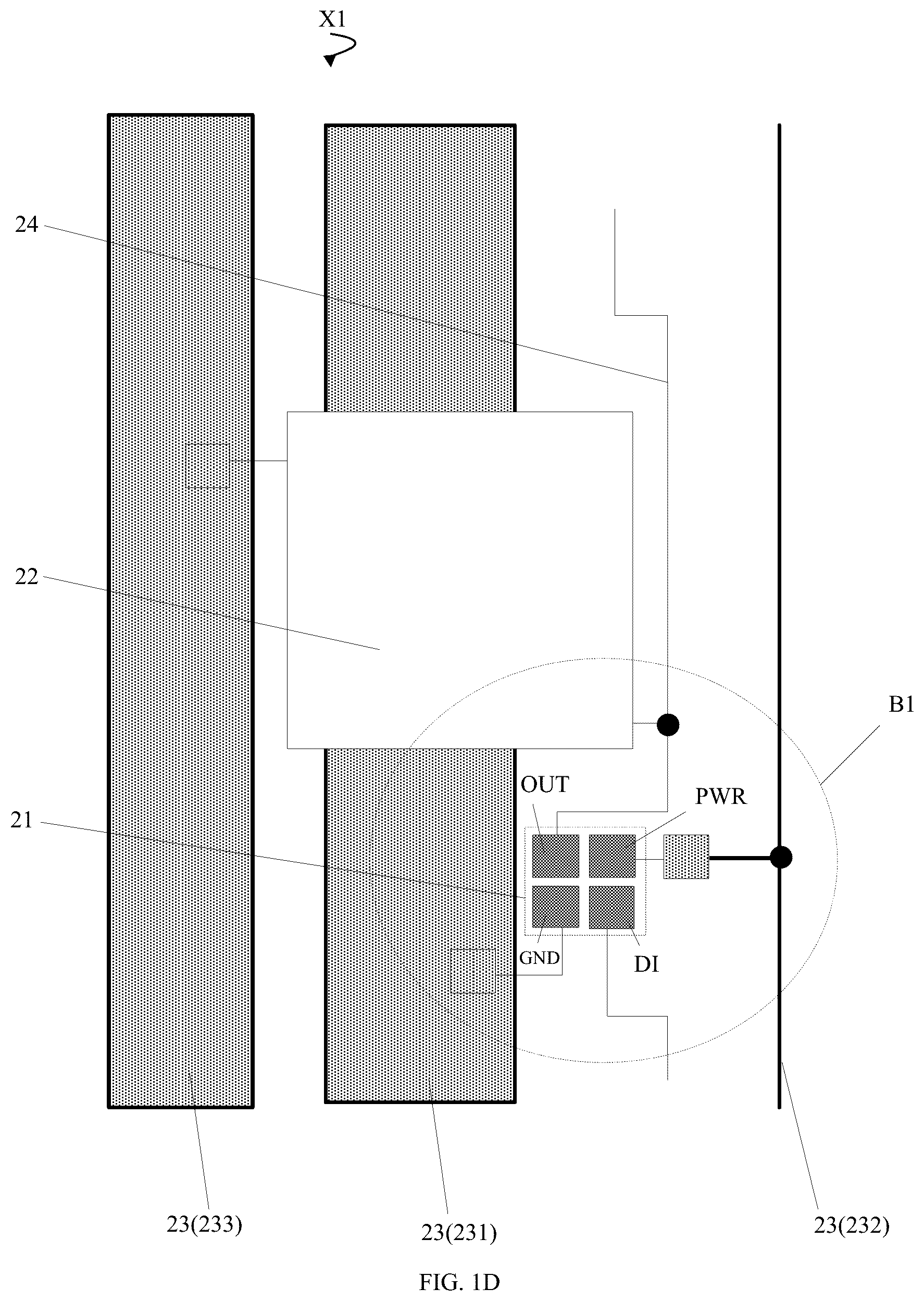 Patent US12622118 Figure 3 – Wiring substrate, display substrate and display apparatus