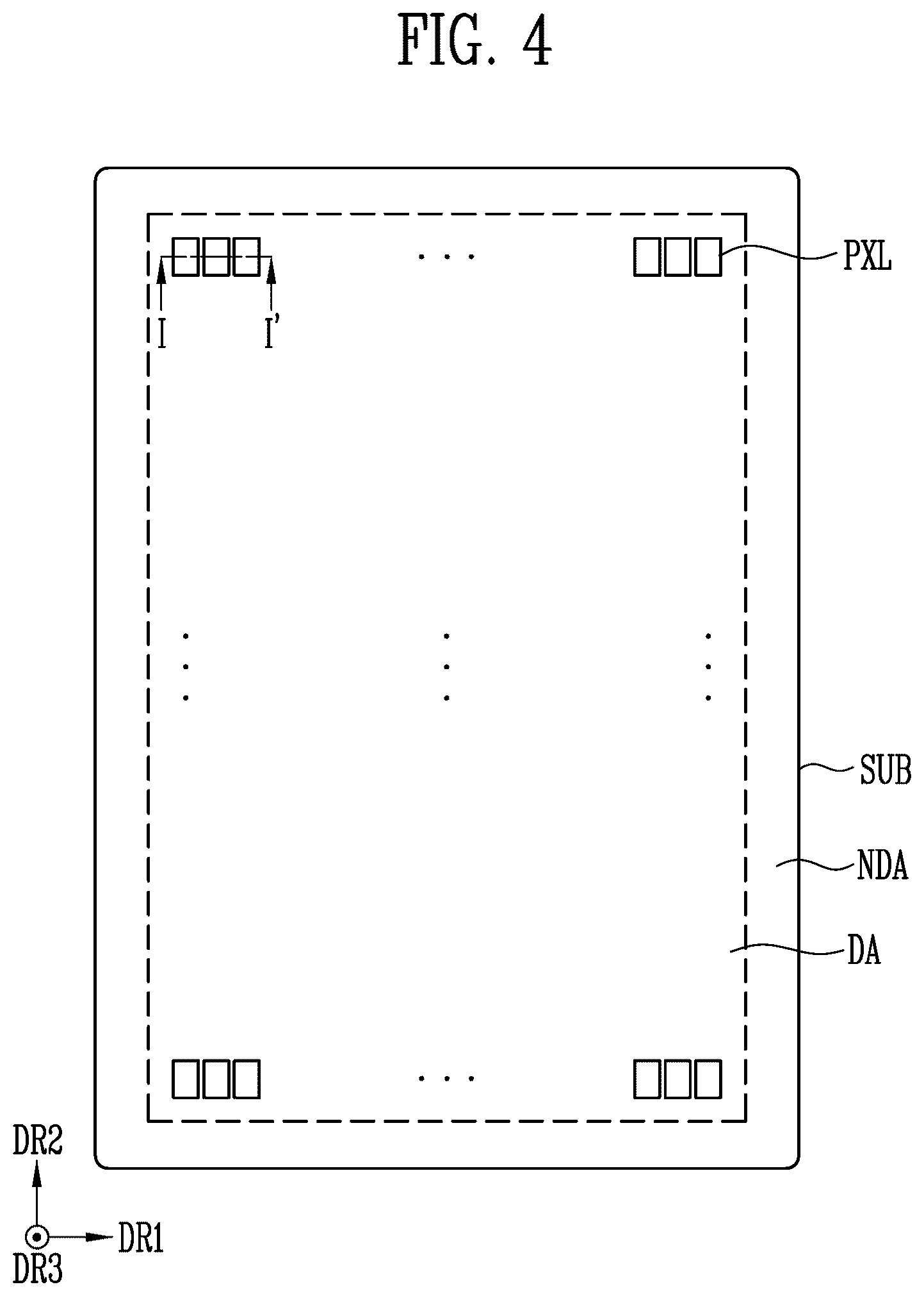 Patent US12622120 Figure 4 – Display device