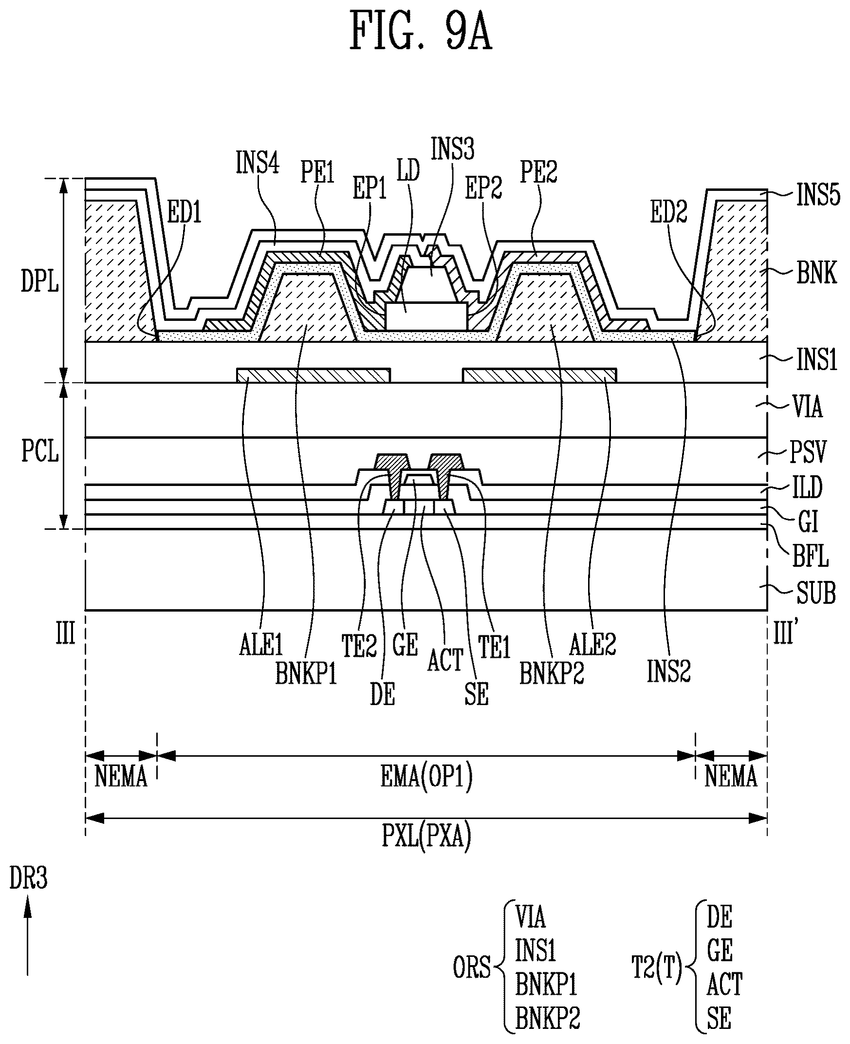 Patent US12622120 Figure 9 – Display device