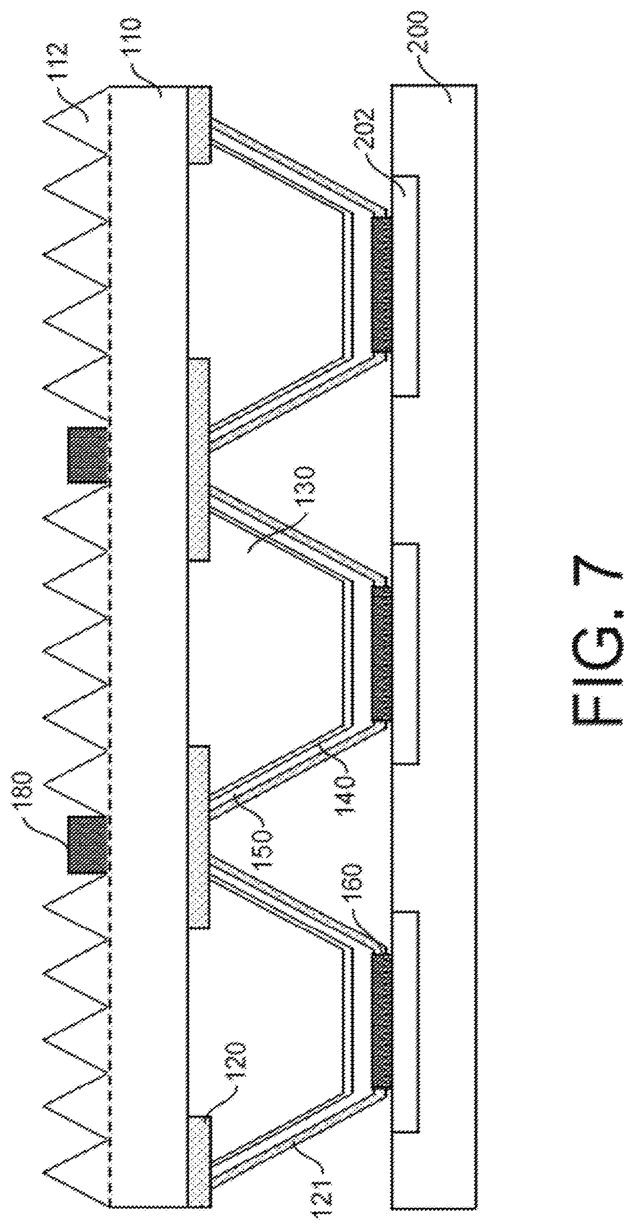 Patent US12622121 Figure 7 – Monolithic LED array and a precursor thereto