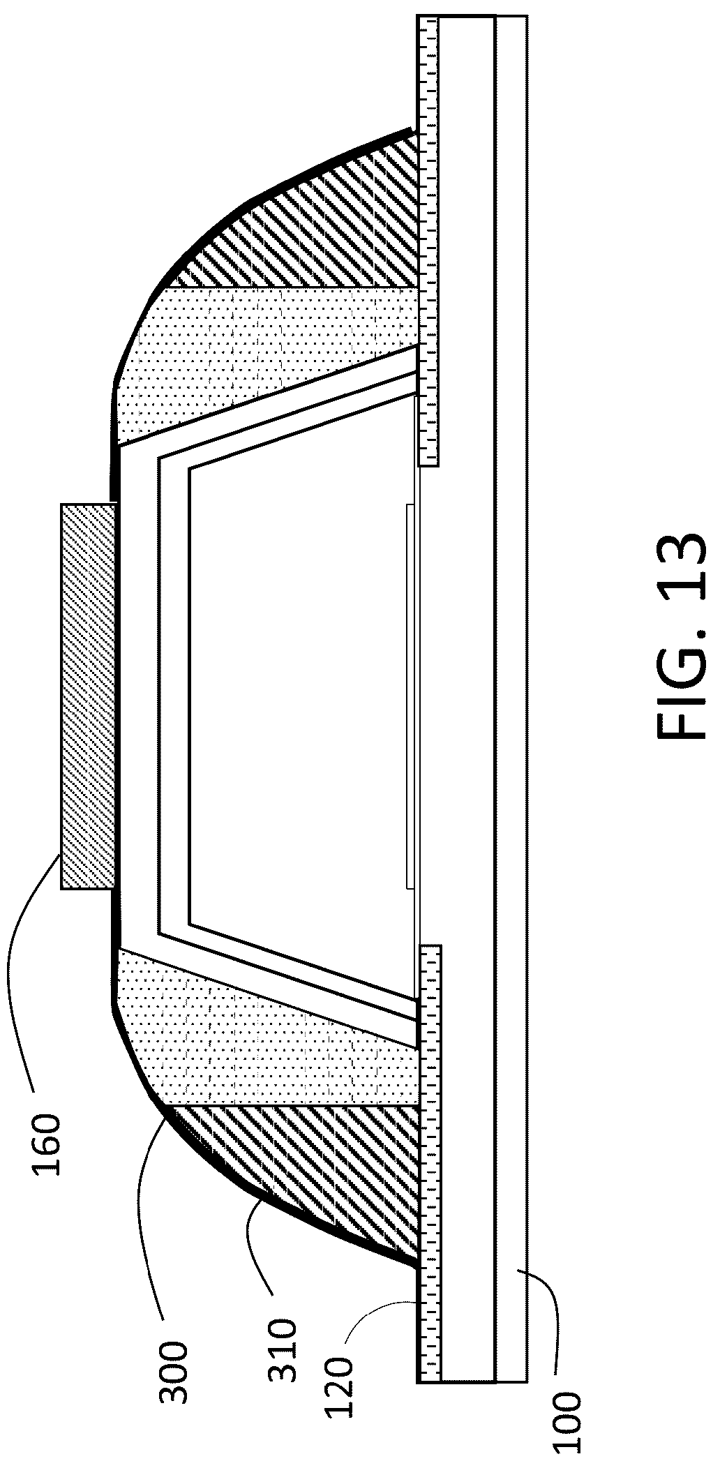 Patent US12622121 Figure 13 – Monolithic LED array and a precursor thereto