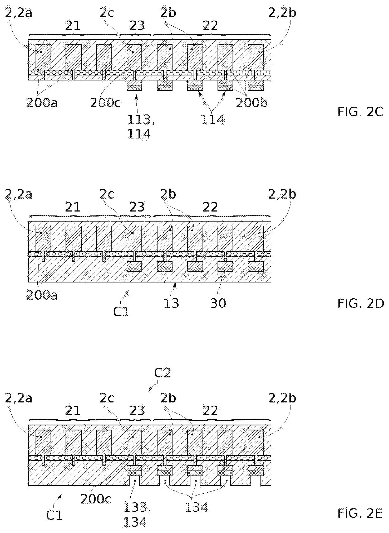 Patent US12622123 Figure 2 – Method for manufacturing an optoelectronic device