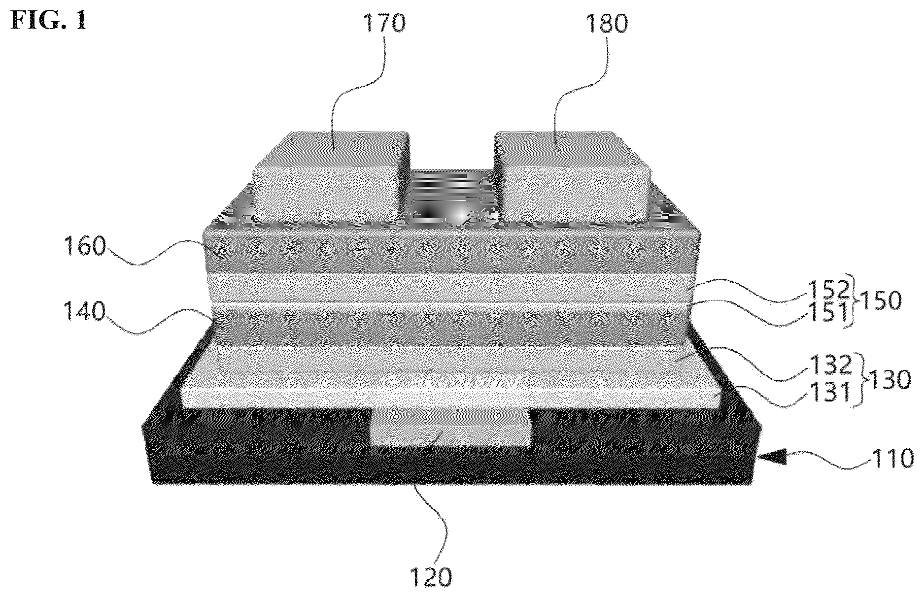 Patent US12622124 Figure 1 – Multi-level device and method of manufacturing the same