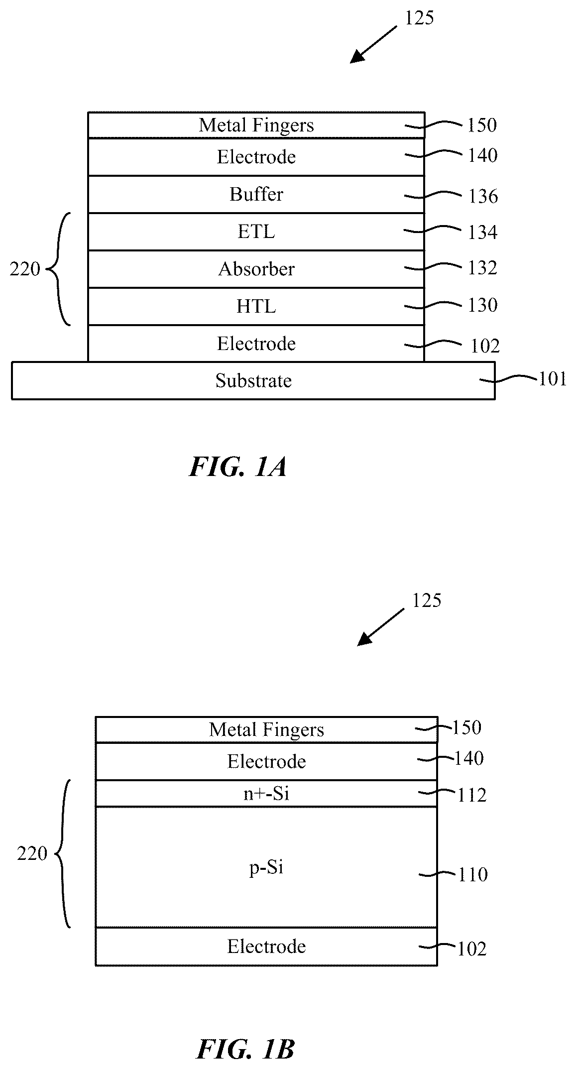Patent US12622125 — Integrated bypass diode schemes for solar modules — Figure 1
