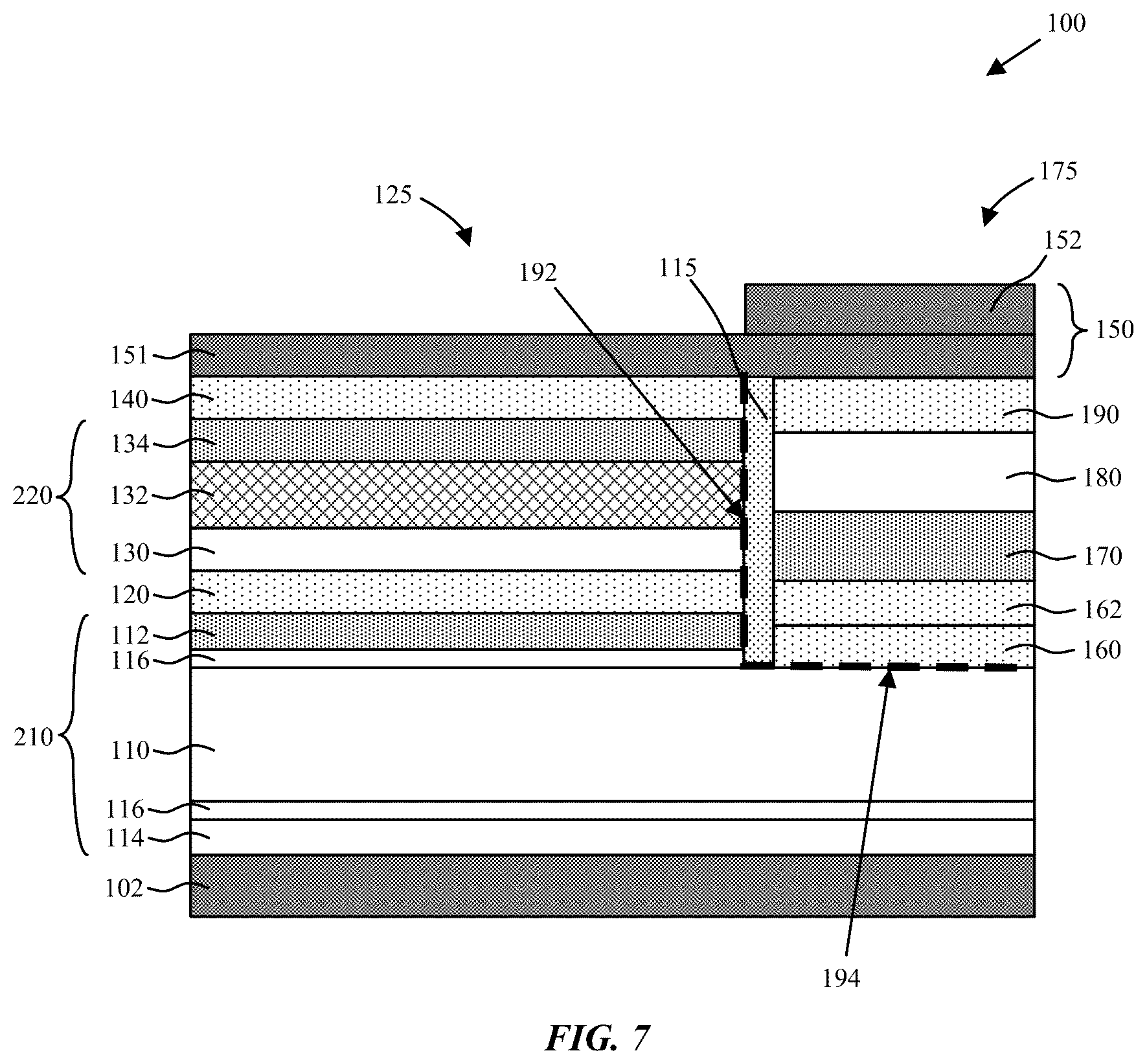 Patent US12622125 Figure 11 – Integrated bypass diode schemes for solar modules