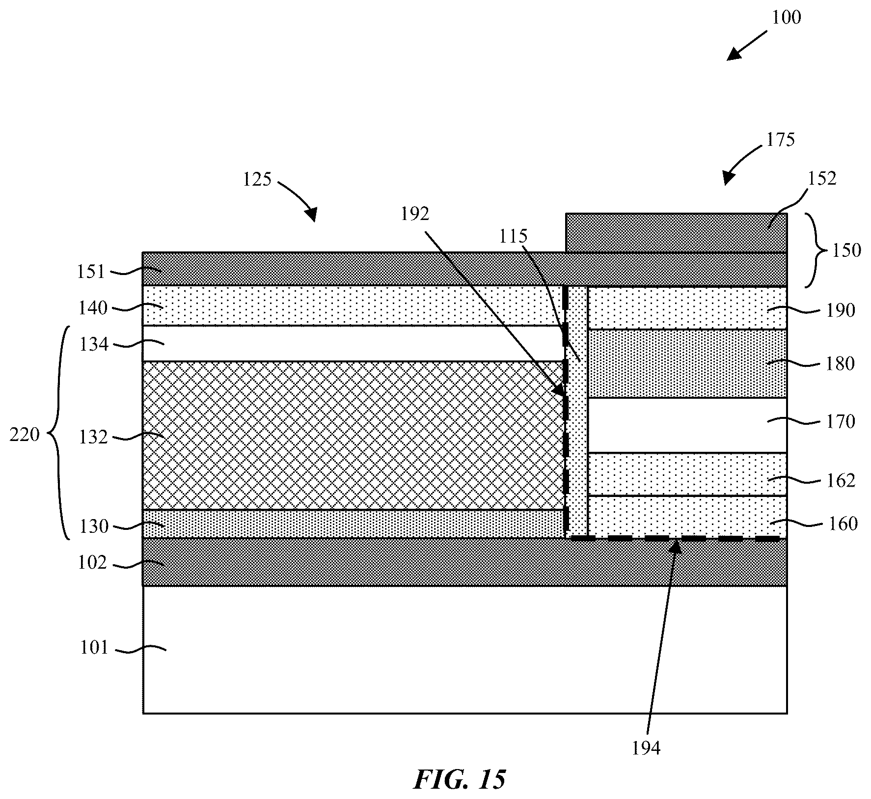 Patent US12622125 Figure 19 – Integrated bypass diode schemes for solar modules