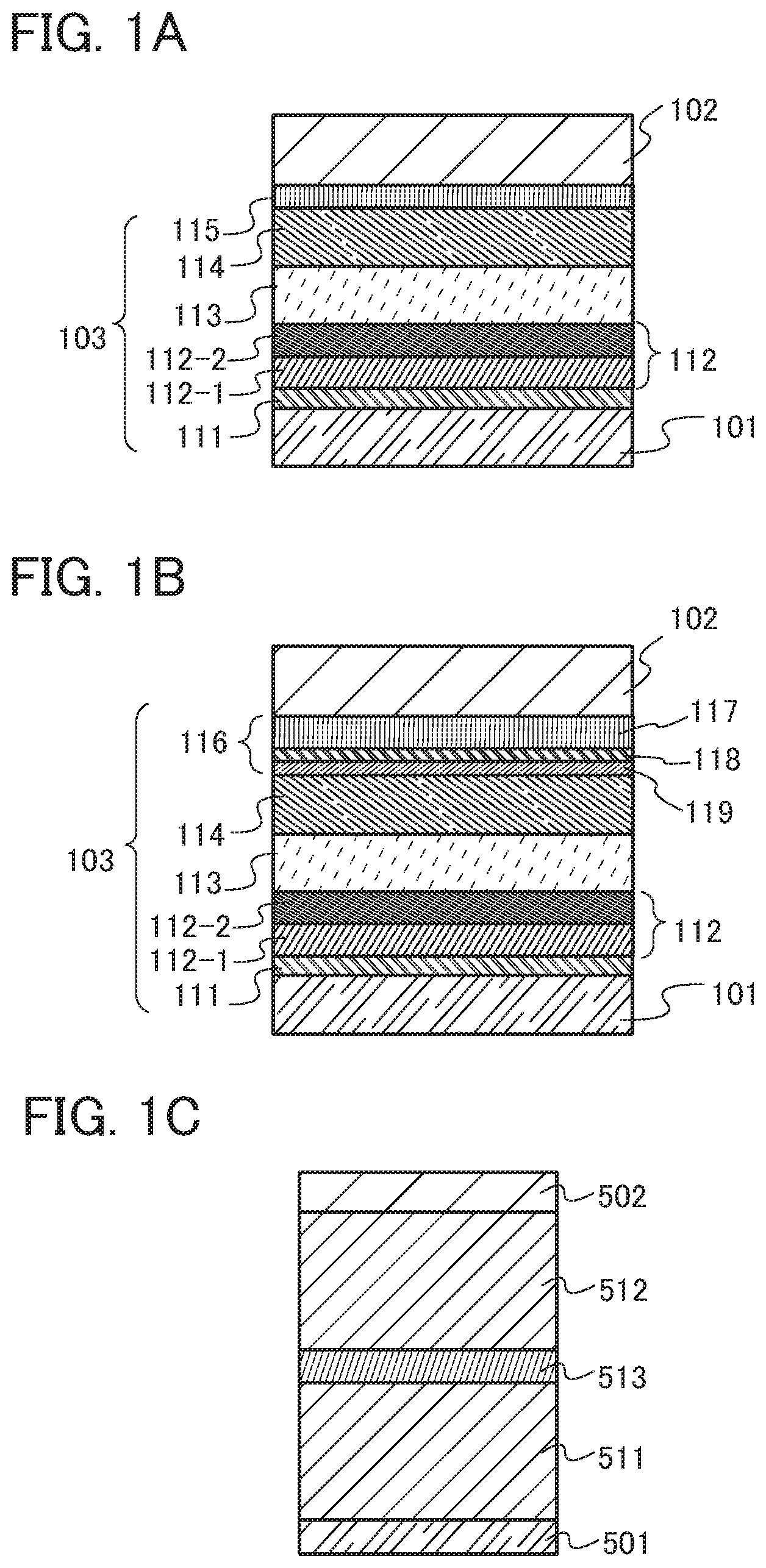Patent US12622128 Figure 1 – Light-emitting device, light-emitting apparatus, electronic device, and lighting device
