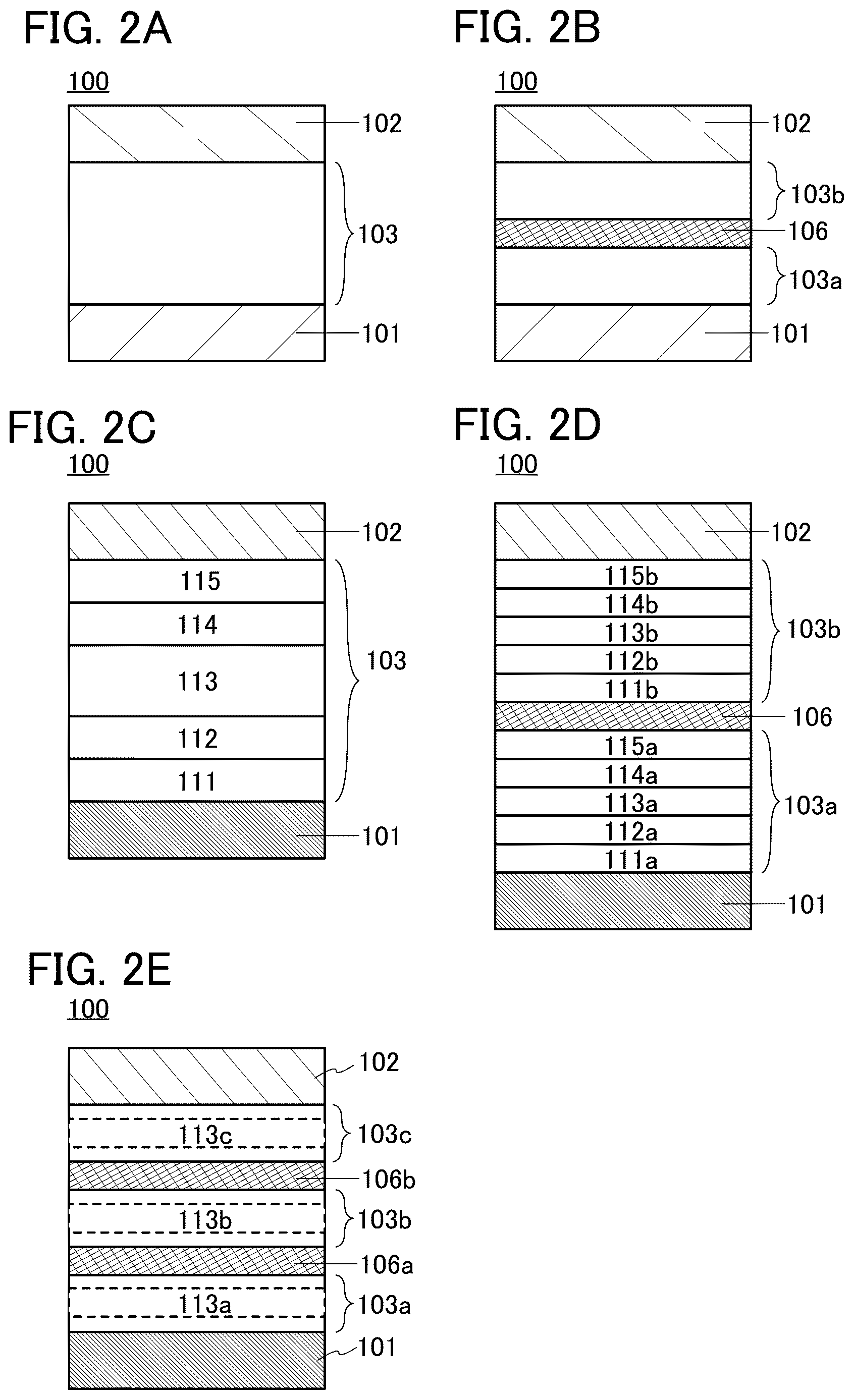 Patent US12622132 Figure 2 – Light-emitting device, light-emitting apparatus, electronic device, and lighting device