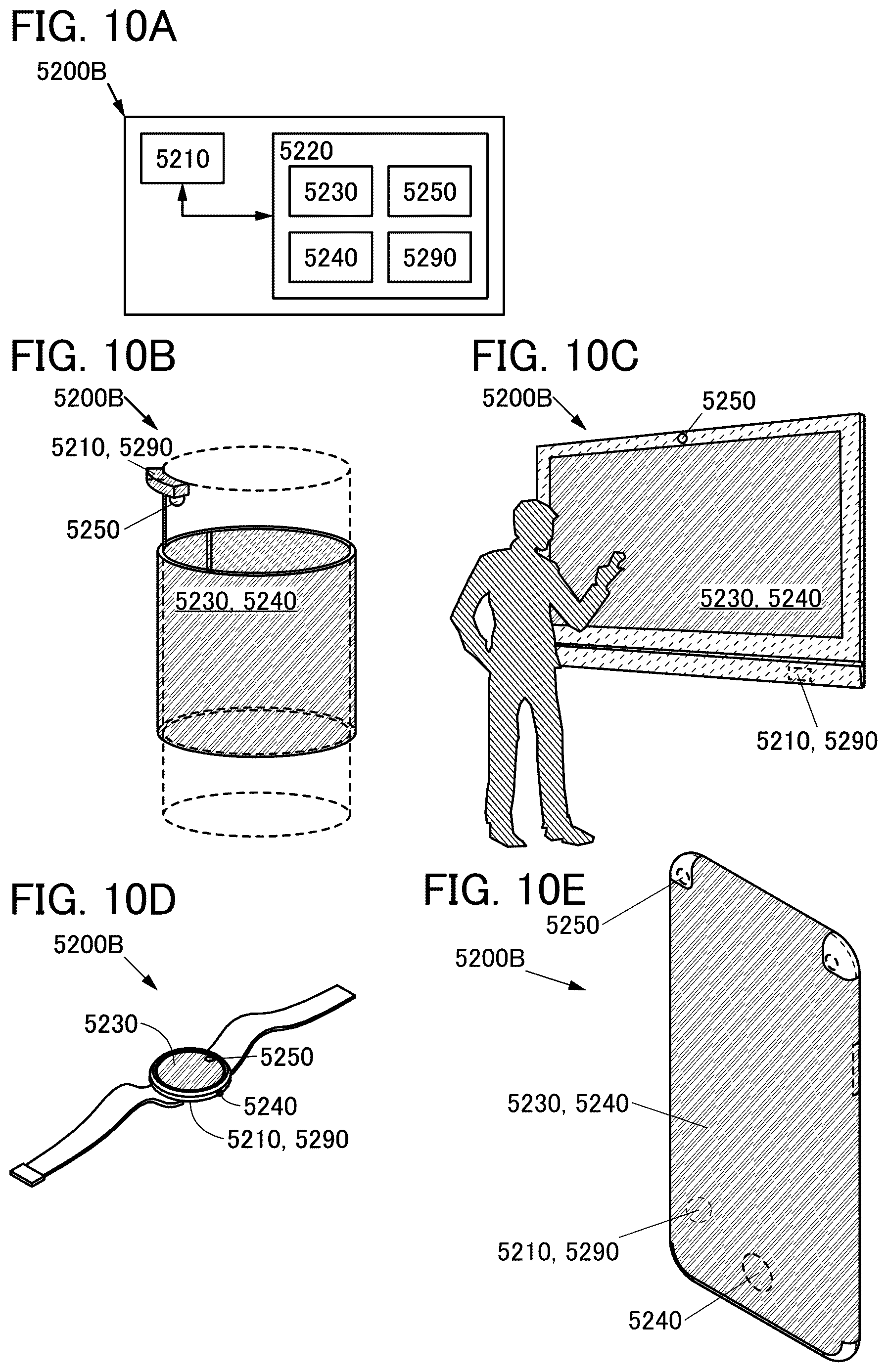 Patent US12622132 Figure 10 – Light-emitting device, light-emitting apparatus, electronic device, and lighting device