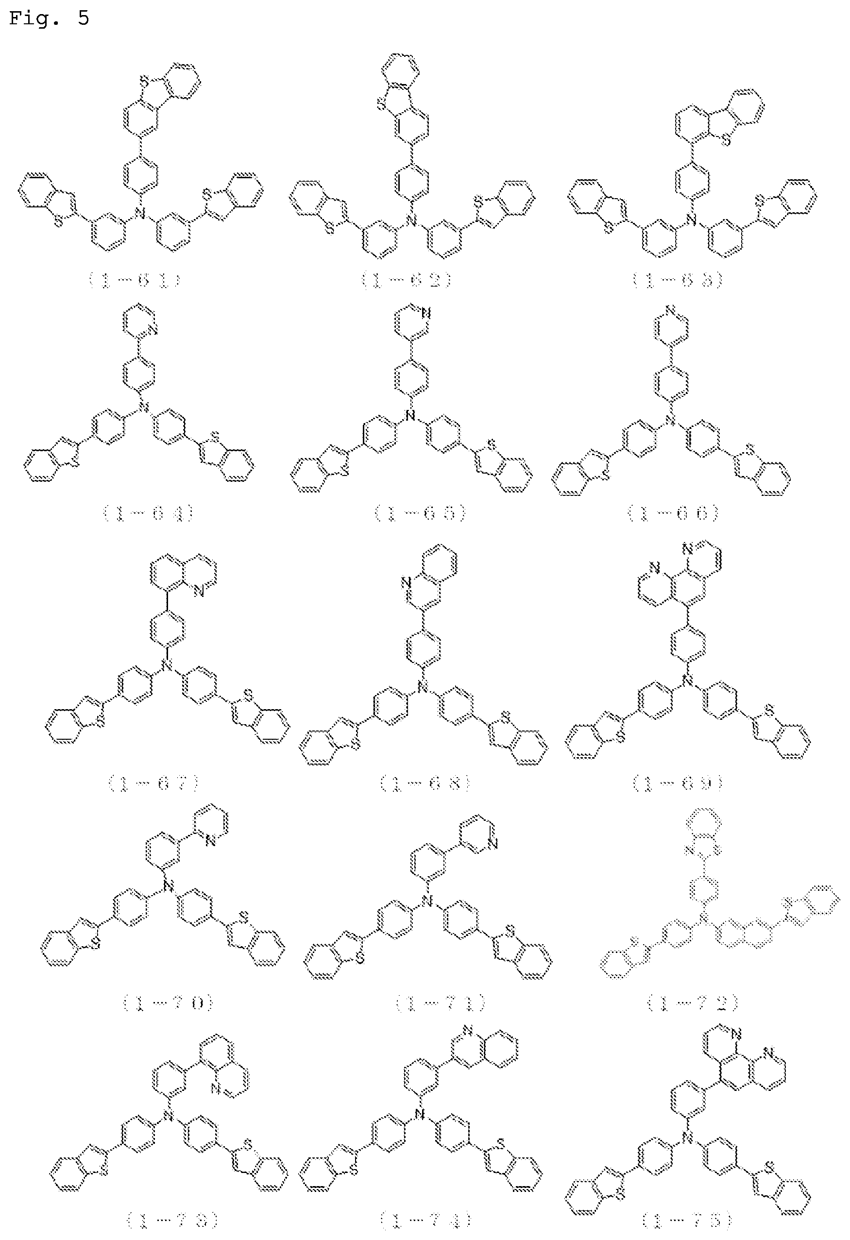 Patent US12622134 Figure 5 – Organic electroluminescent device, and electronic apparatus