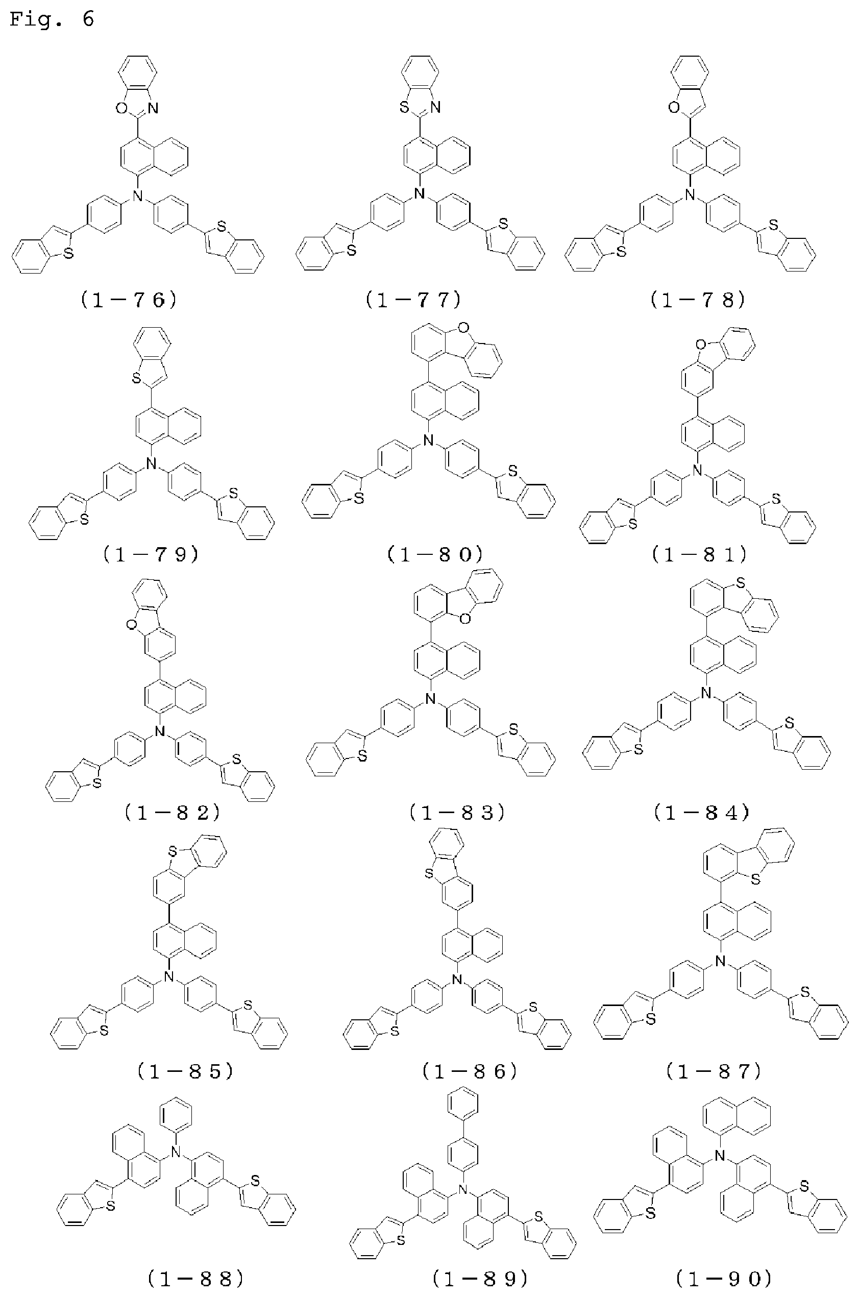 Patent US12622134 Figure 6 – Organic electroluminescent device, and electronic apparatus