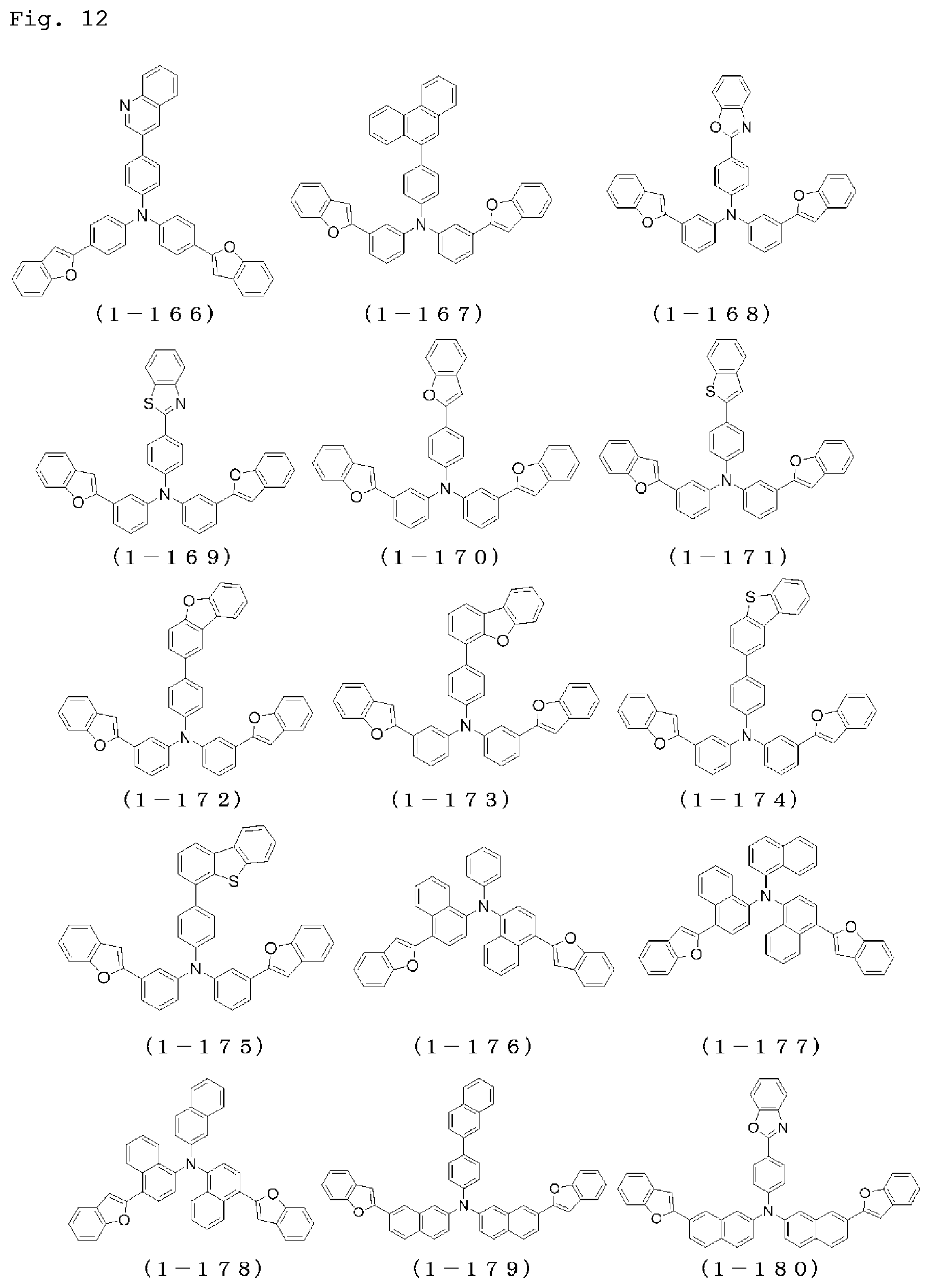 Patent US12622134 Figure 12 – Organic electroluminescent device, and electronic apparatus