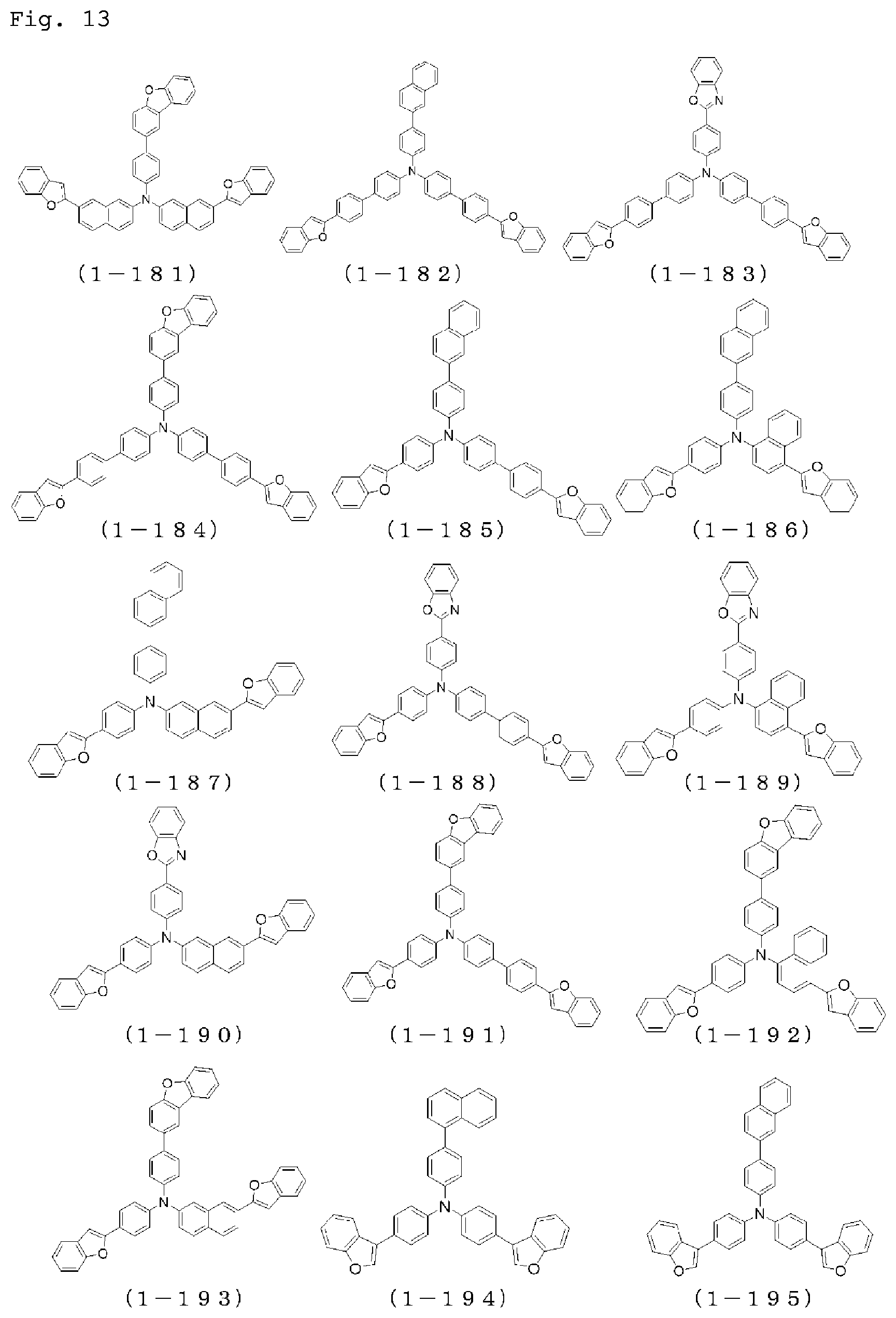 Patent US12622134 Figure 13 – Organic electroluminescent device, and electronic apparatus