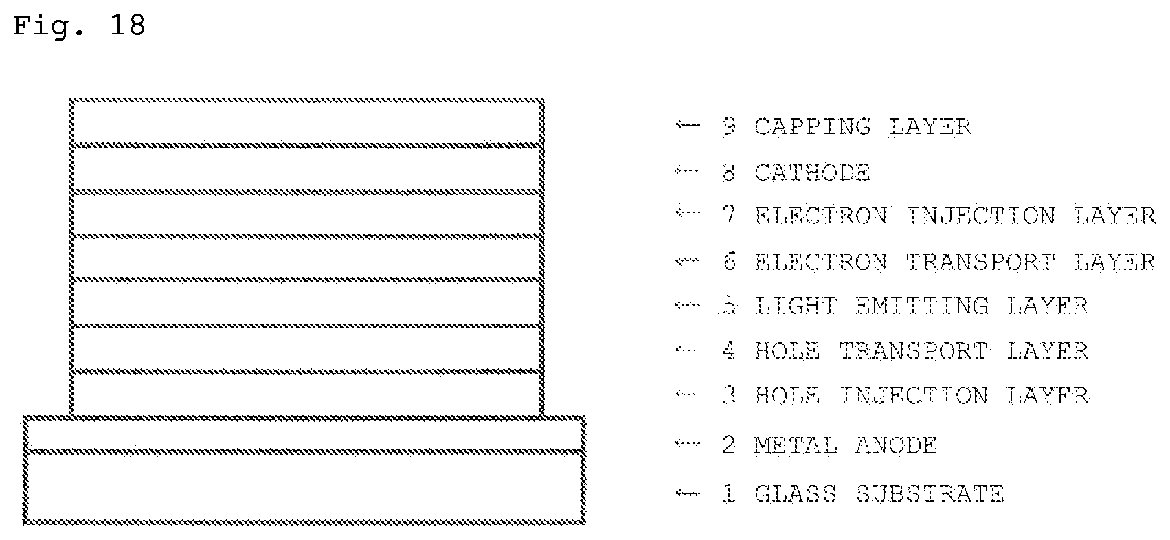 Patent US12622134 Figure 17 – Organic electroluminescent device, and electronic apparatus