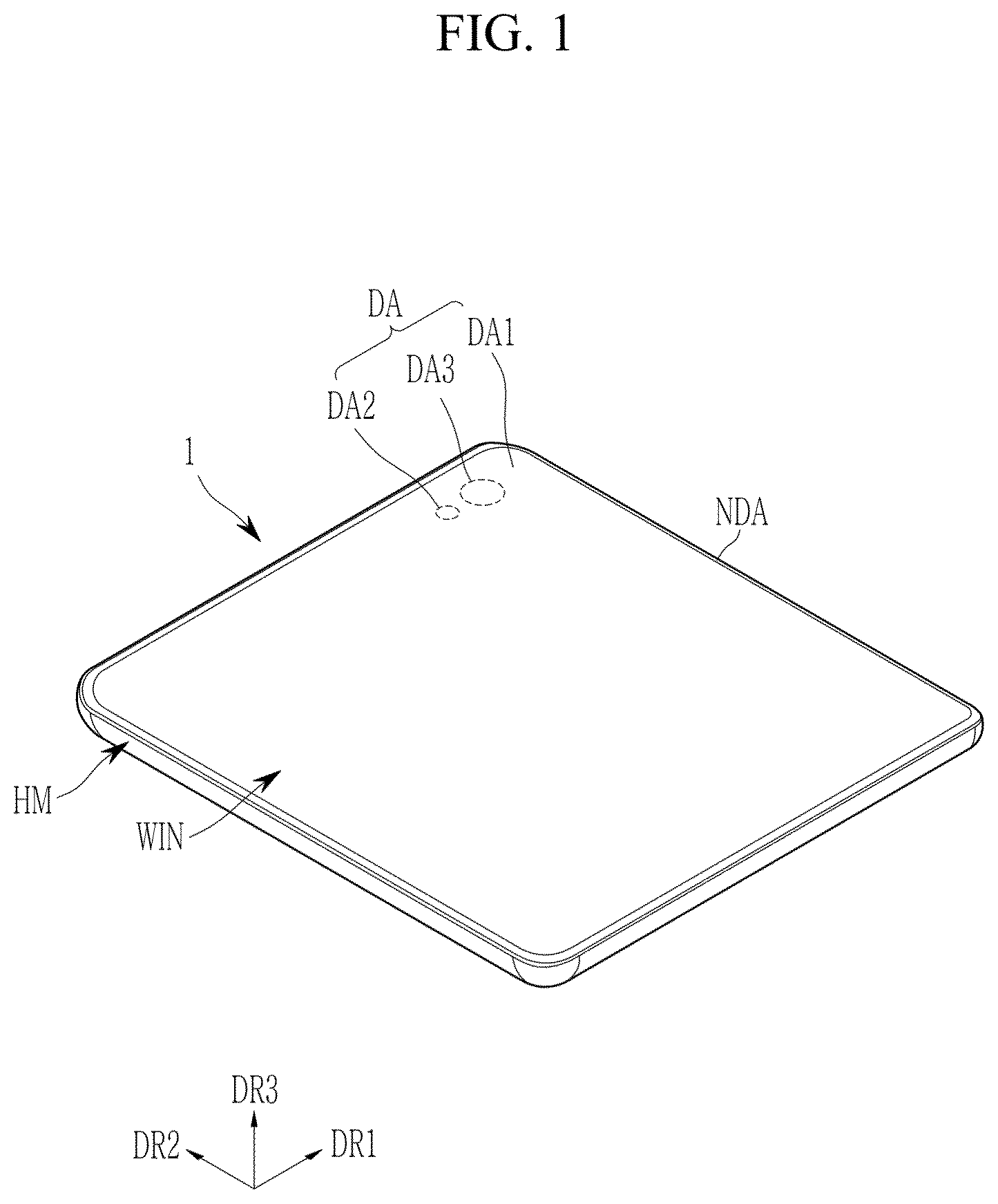 Patent US12622137 Figure 1 – Display device and electronic device having the same