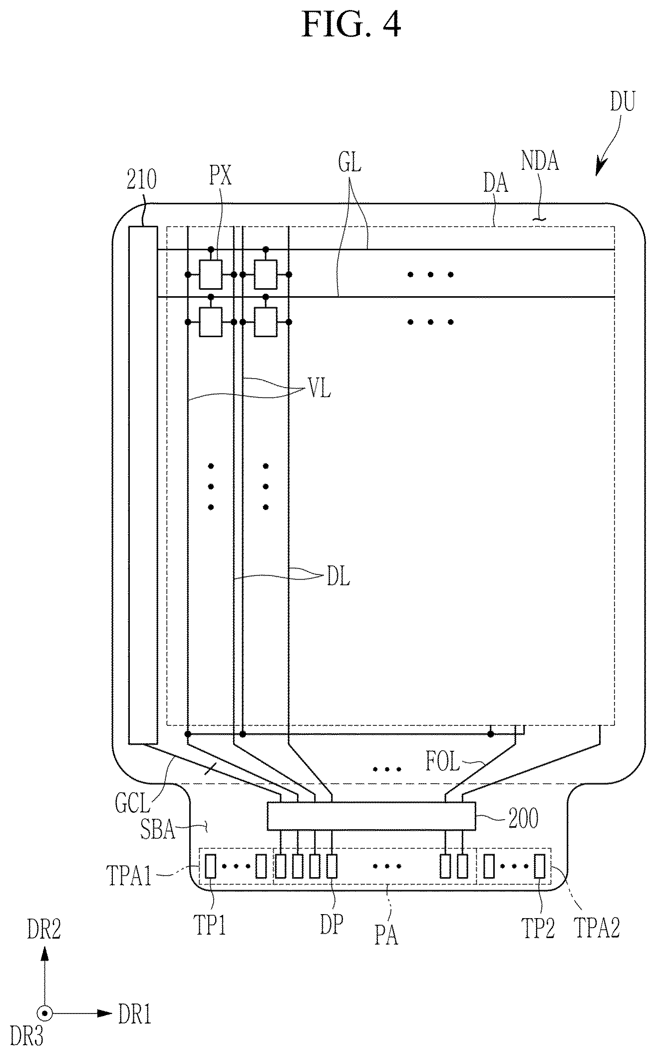 Patent US12622137 Figure 4 – Display device and electronic device having the same