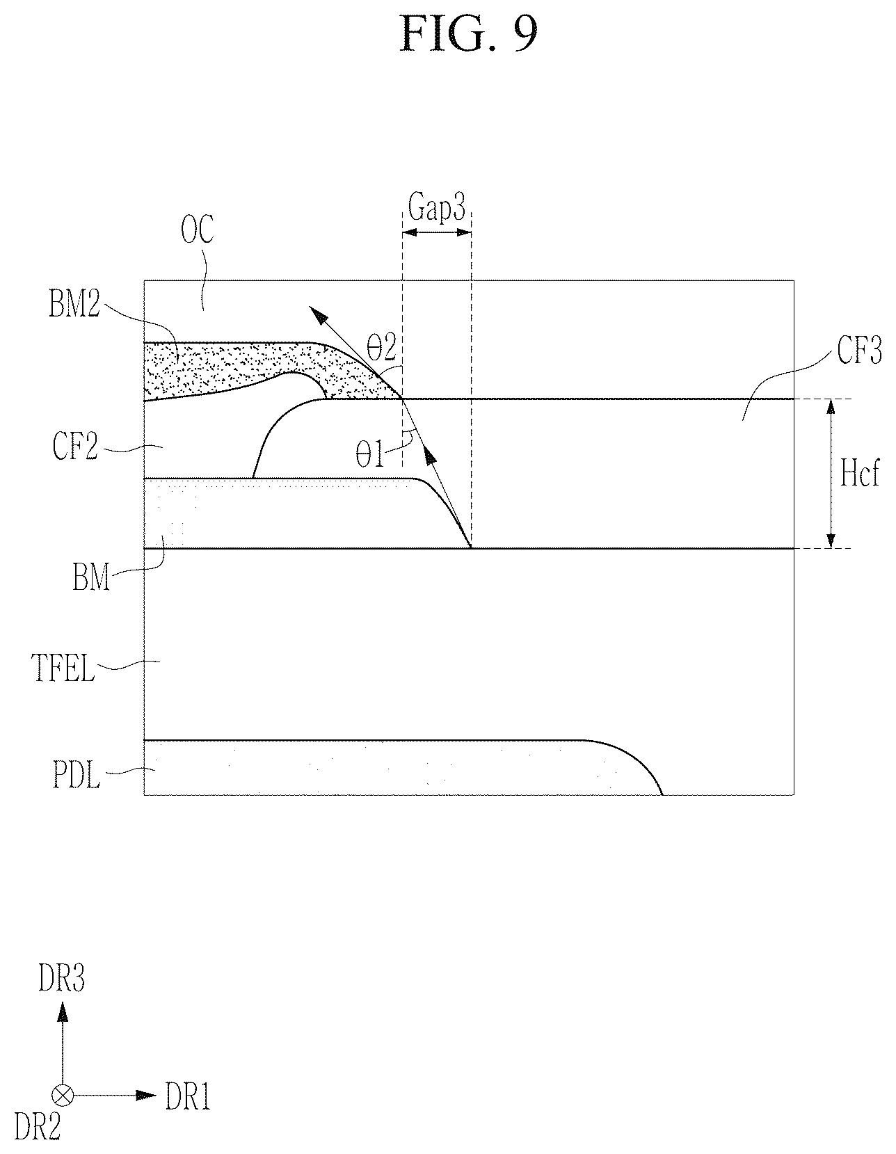 Patent US12622137 Figure 9 – Display device and electronic device having the same