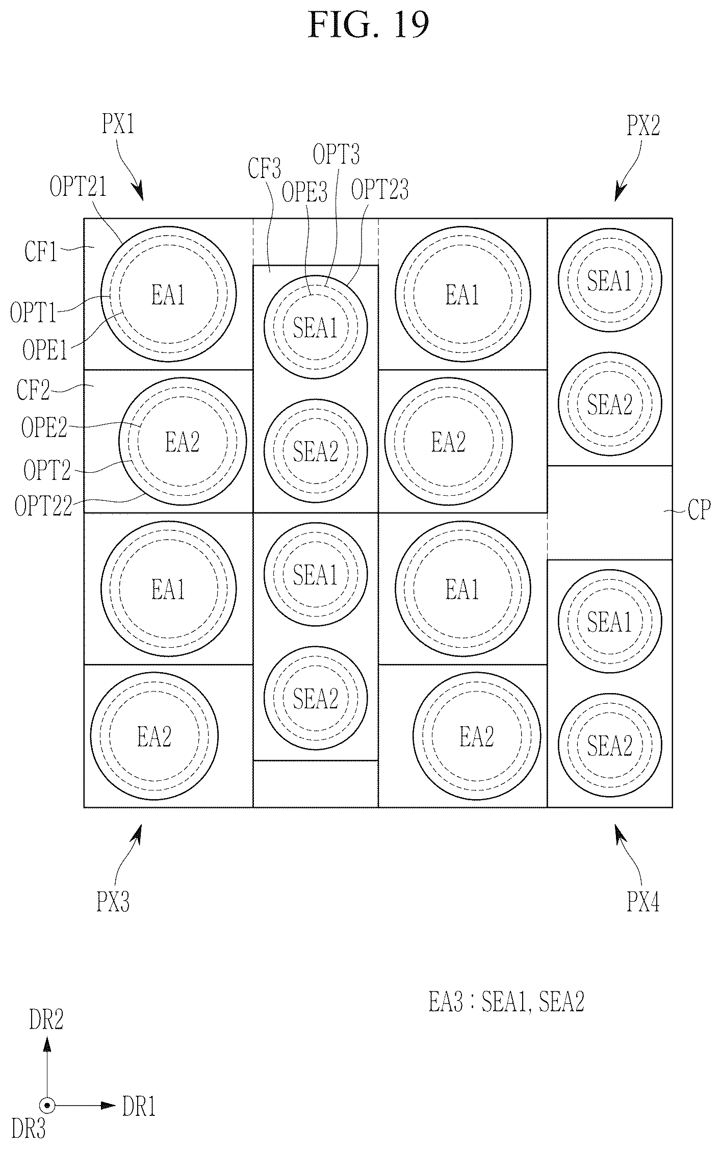 Patent US12622137 Figure 19 – Display device and electronic device having the same