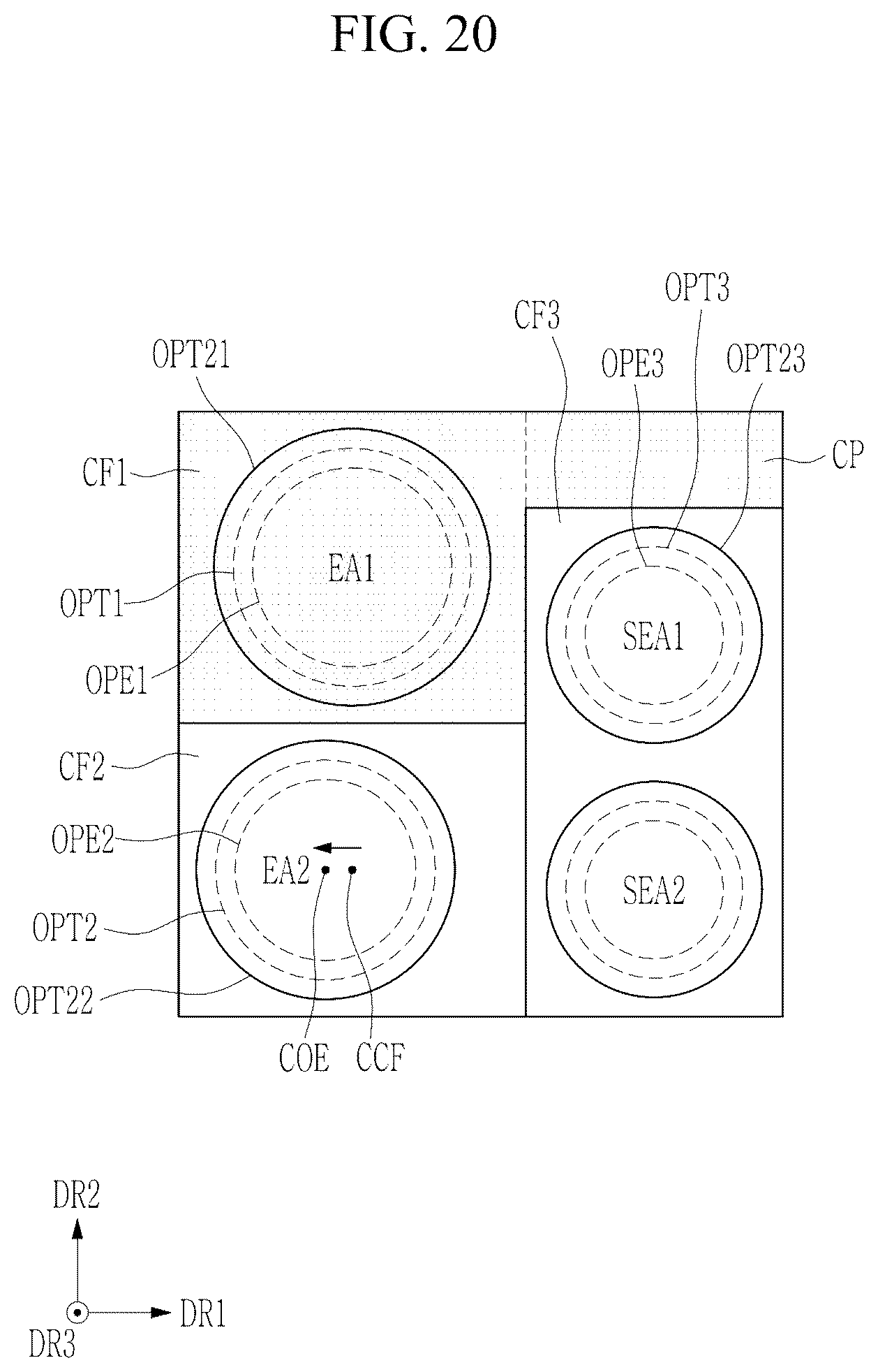 Patent US12622137 Figure 20 – Display device and electronic device having the same
