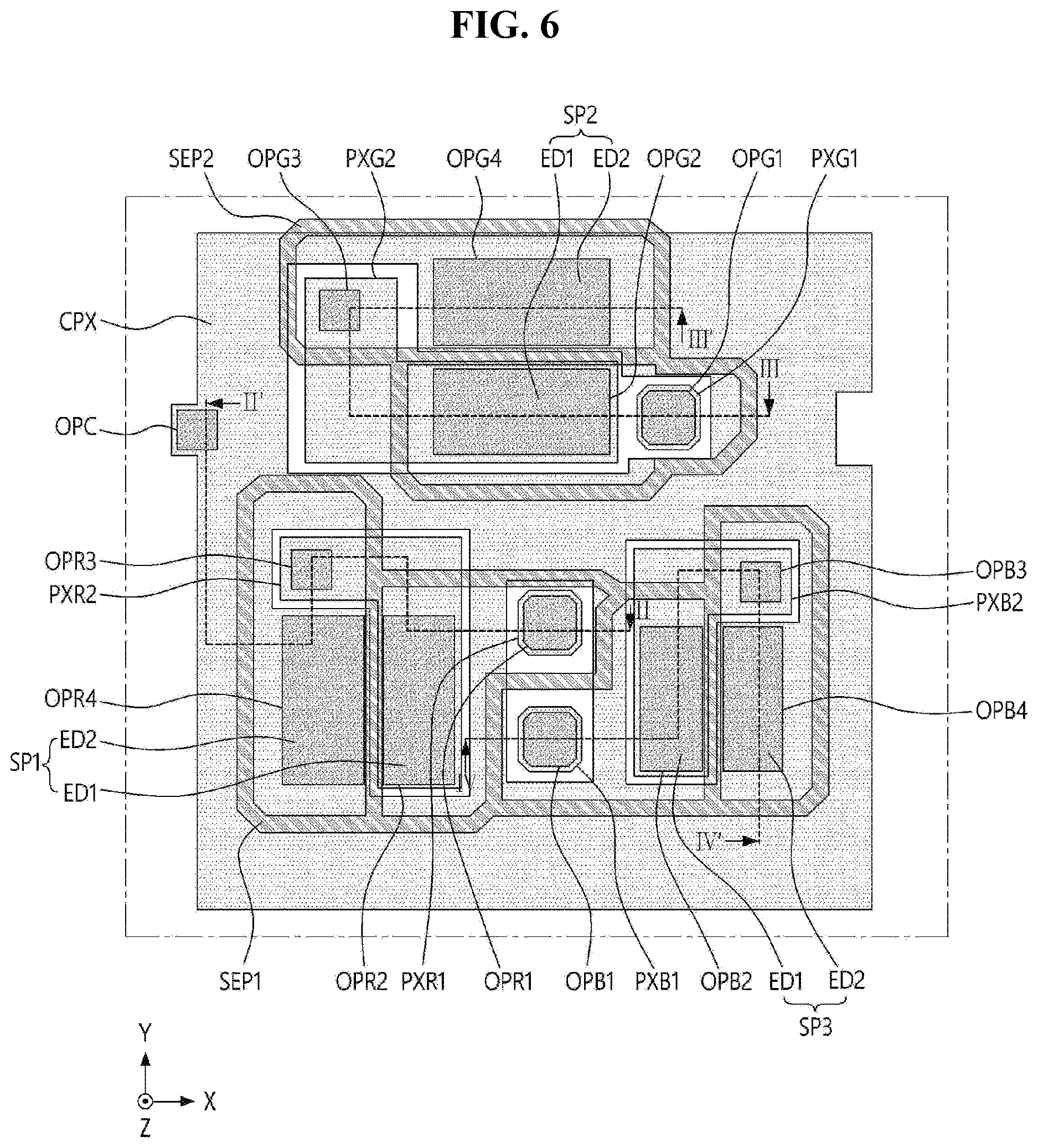 Patent US12622138 Figure 6 – Display device