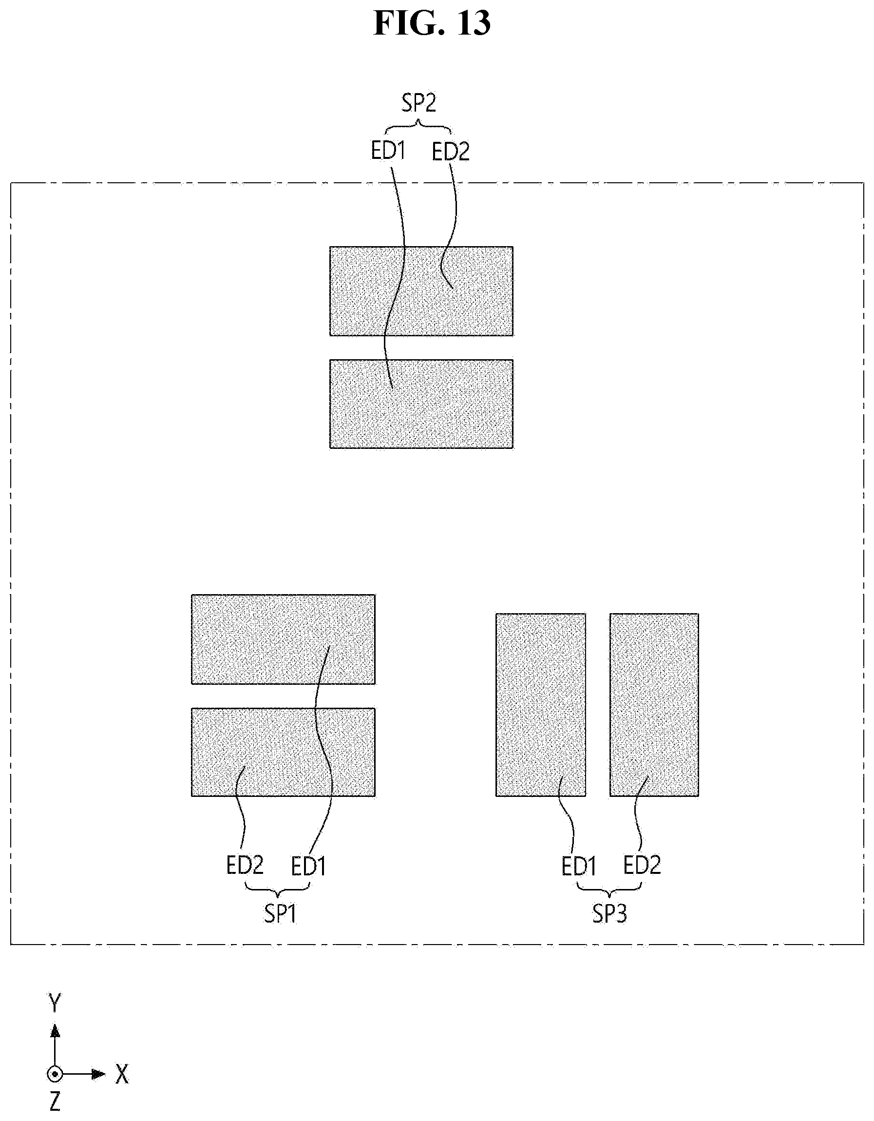 Patent US12622138 Figure 13 – Display device