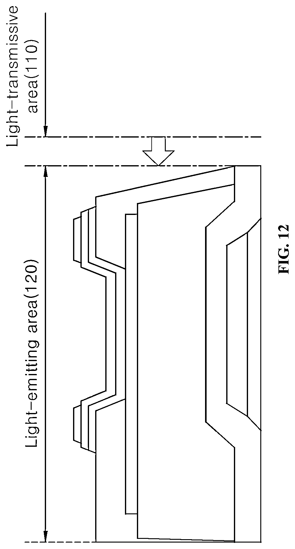 Patent US12622139 Figure 12 – Display panel and display device including the same