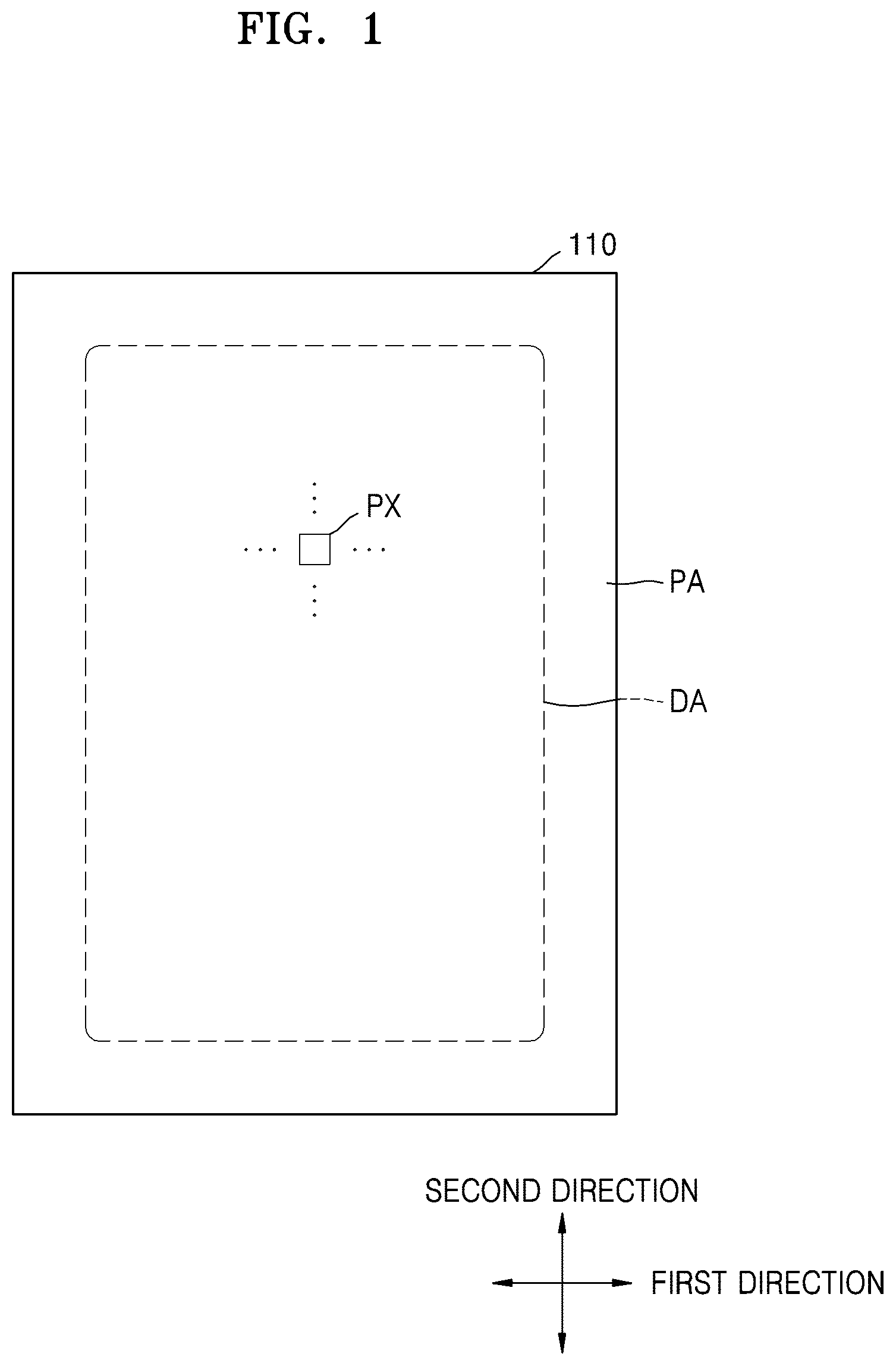 Patent US12622140 Figure 1 – Display apparatus