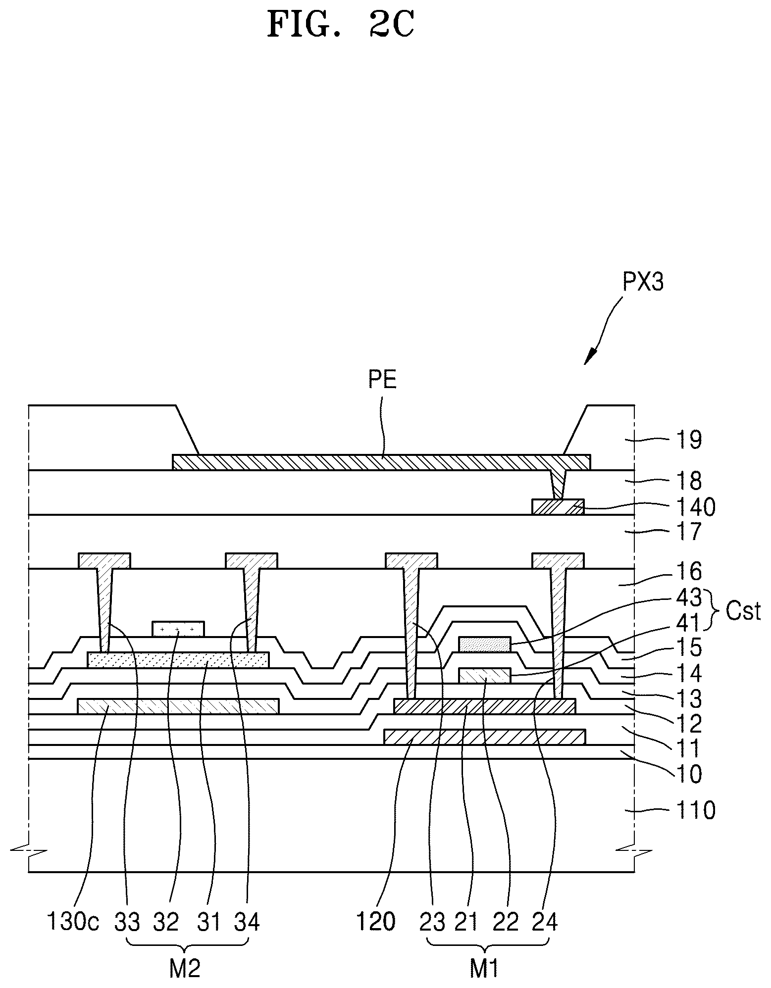 Patent US12622140 Figure 4 – Display apparatus