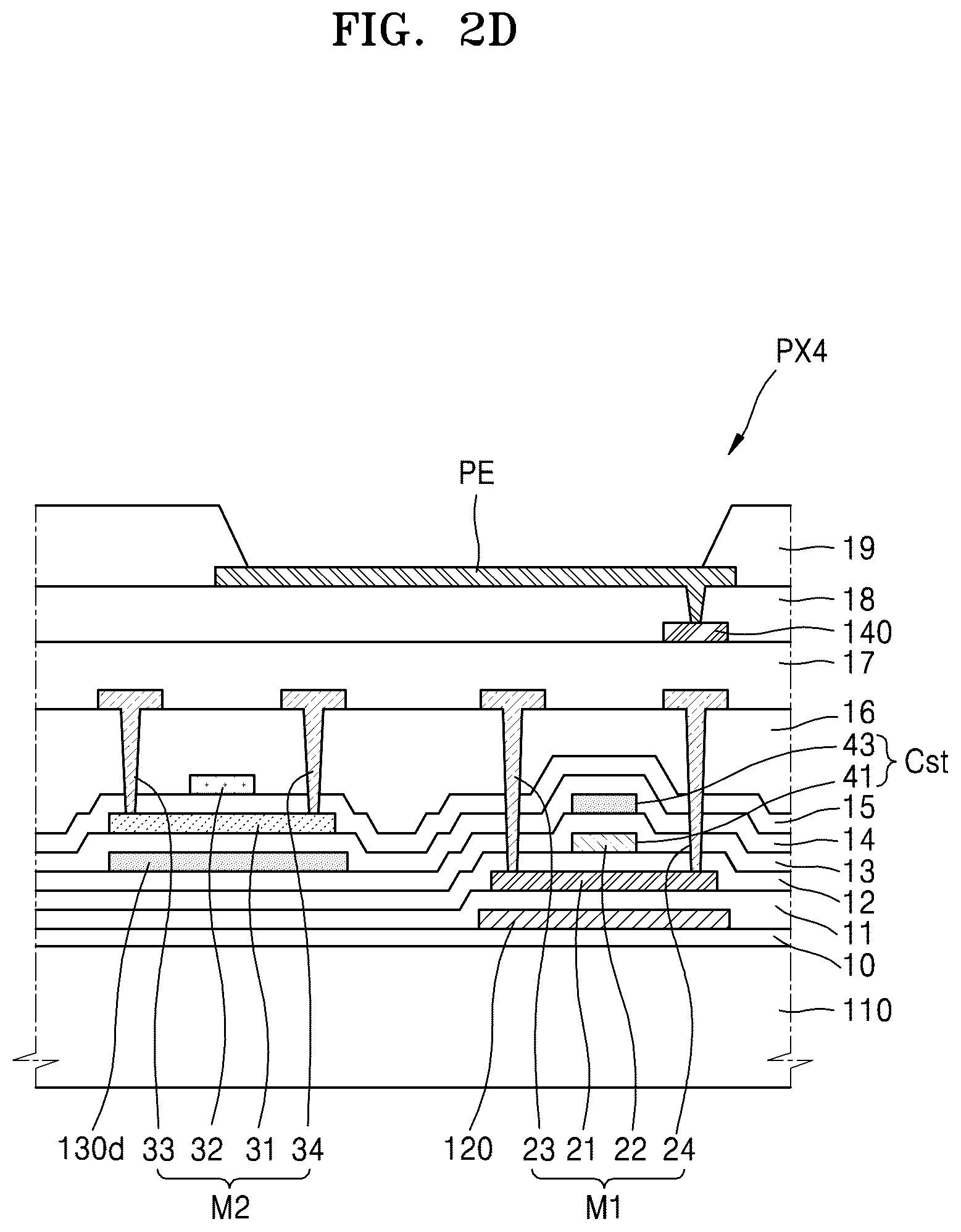 Patent US12622140 Figure 5 – Display apparatus