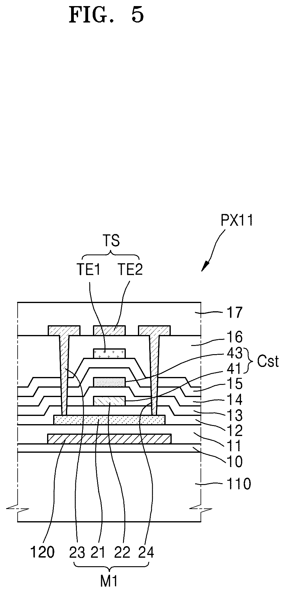 Patent US12622140 Figure 12 – Display apparatus