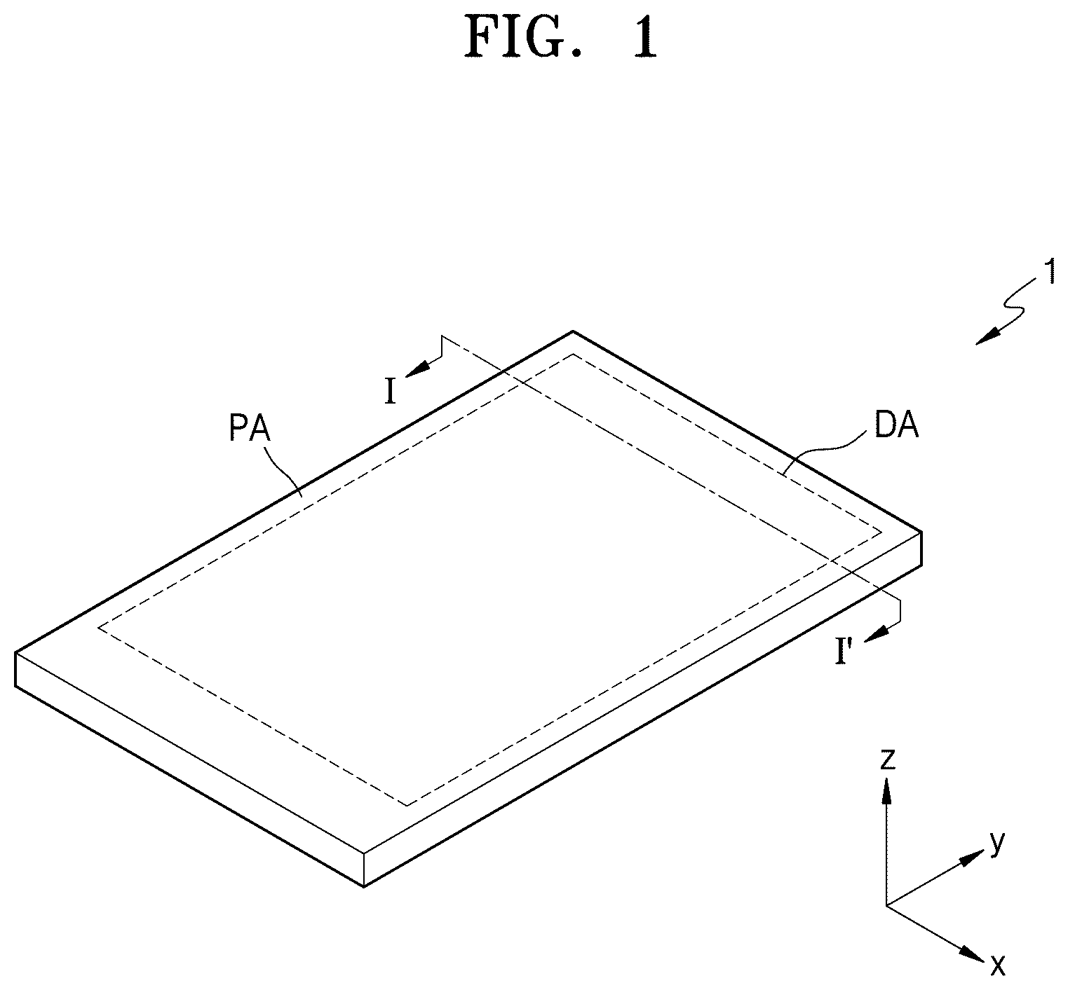 Patent US12622141 — Display device — Figure 1