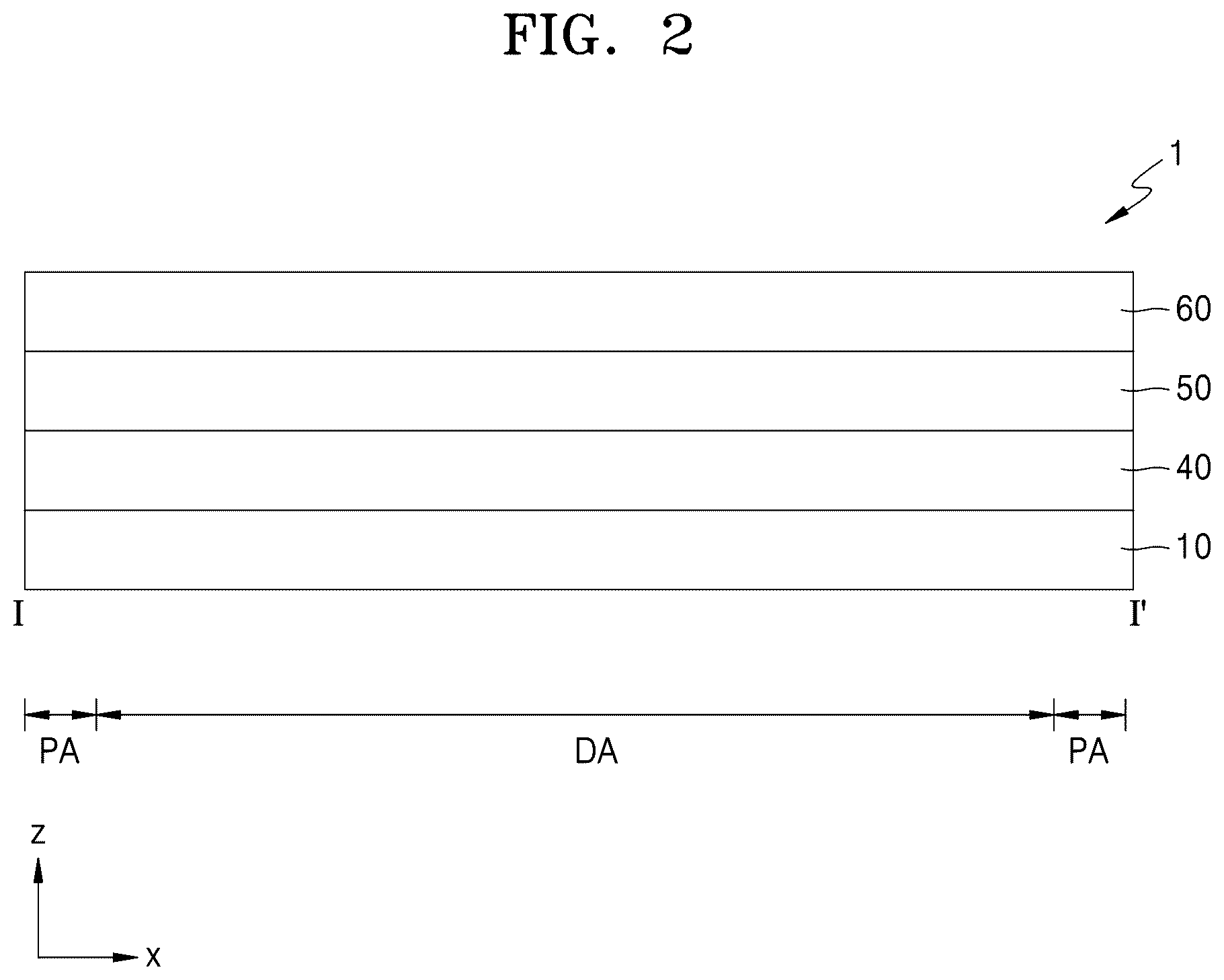 Patent US12622141 Figure 2 – Display device