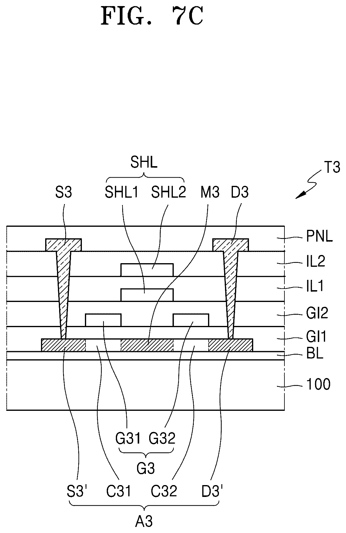 Patent US12622141 Figure 9 – Display device