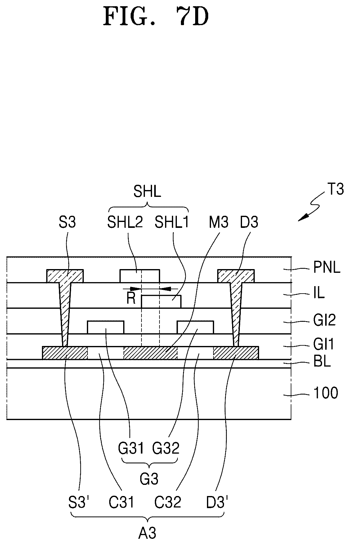 Patent US12622141 Figure 10 – Display device