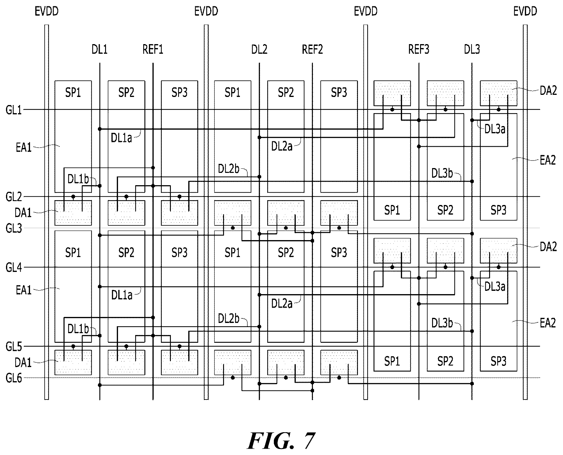 Patent US12622144 Figure 4 – Display device