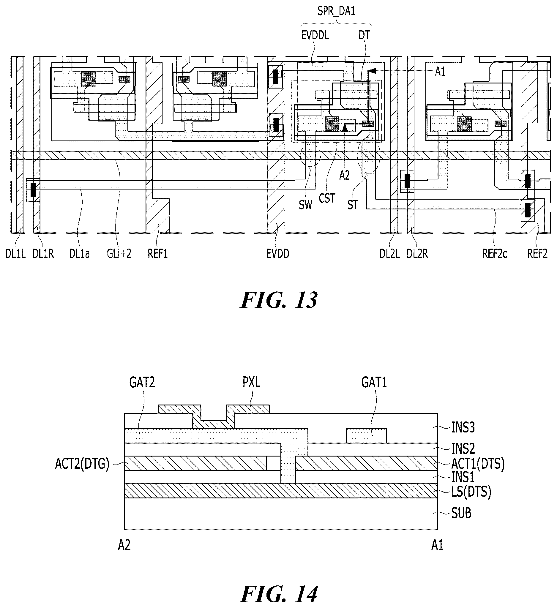 Patent US12622144 Figure 10 – Display device