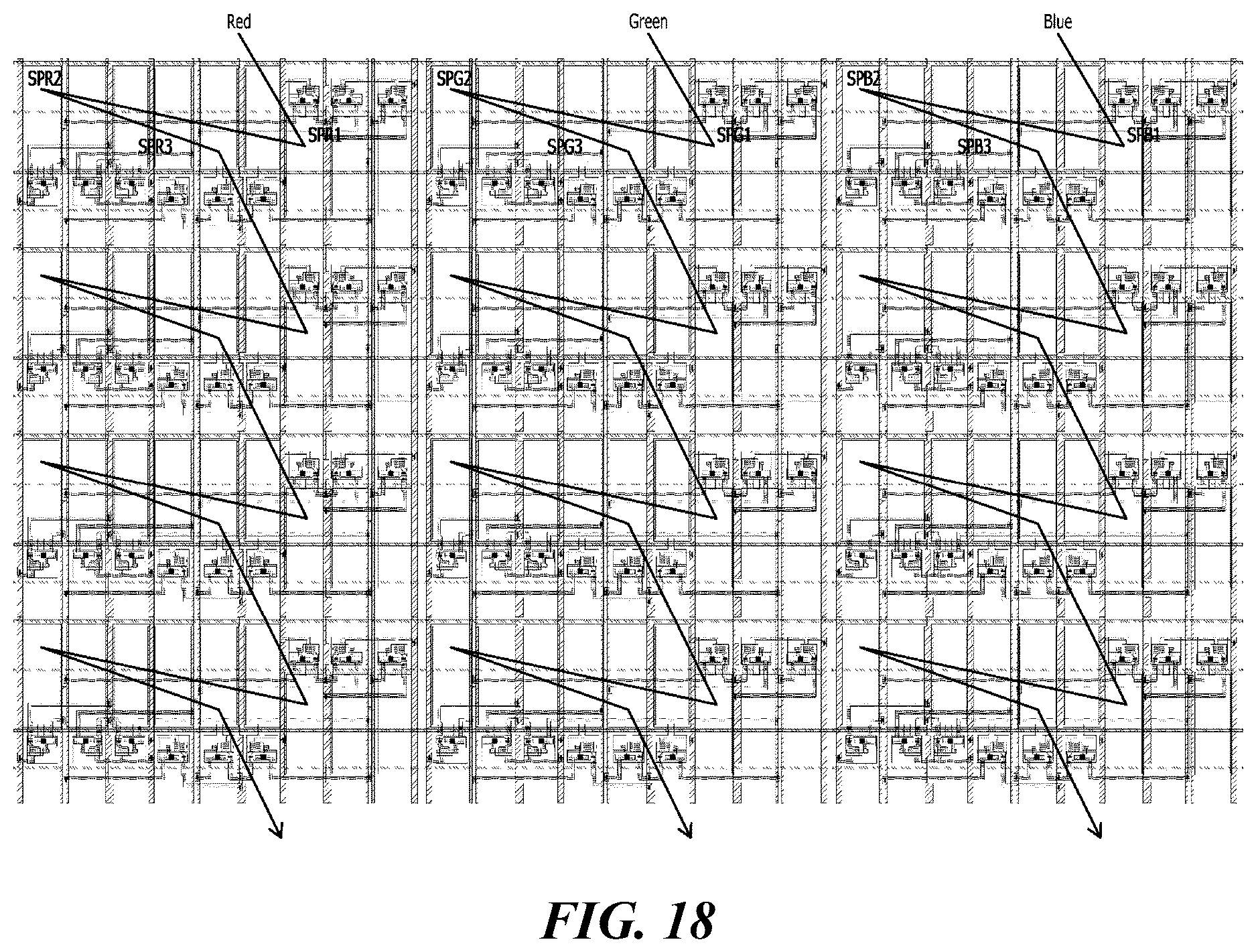Patent US12622144 Figure 14 – Display device