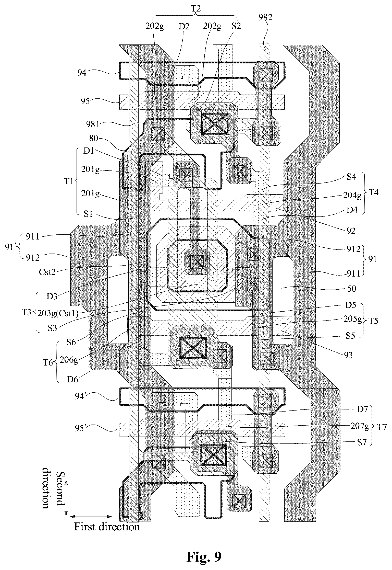 Patent US12622145 Figure 13 – Display substrate, and display apparatus