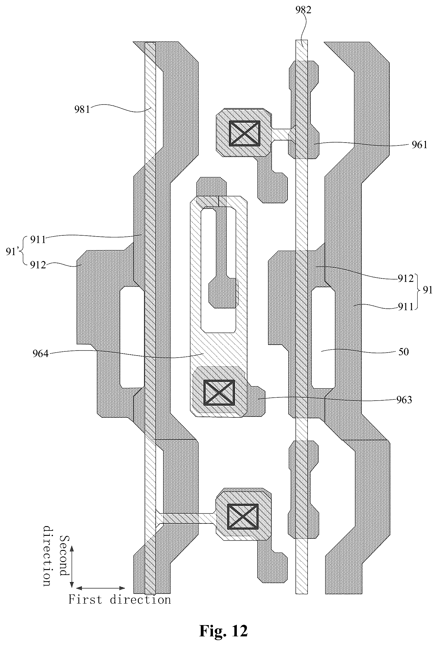Patent US12622145 Figure 16 – Display substrate, and display apparatus