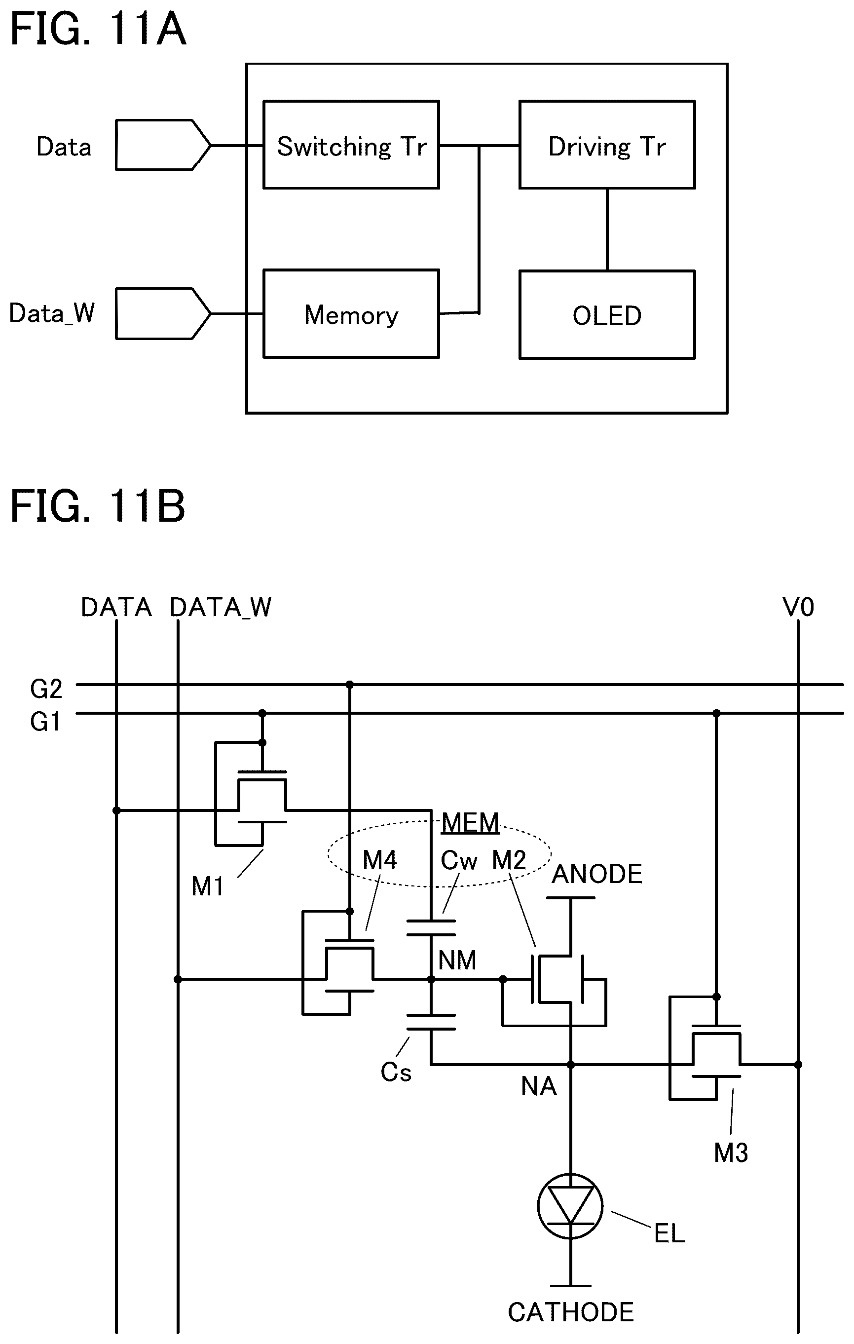 Patent US12622147 Figure 11 – Display device, display module, electronic device, and television device