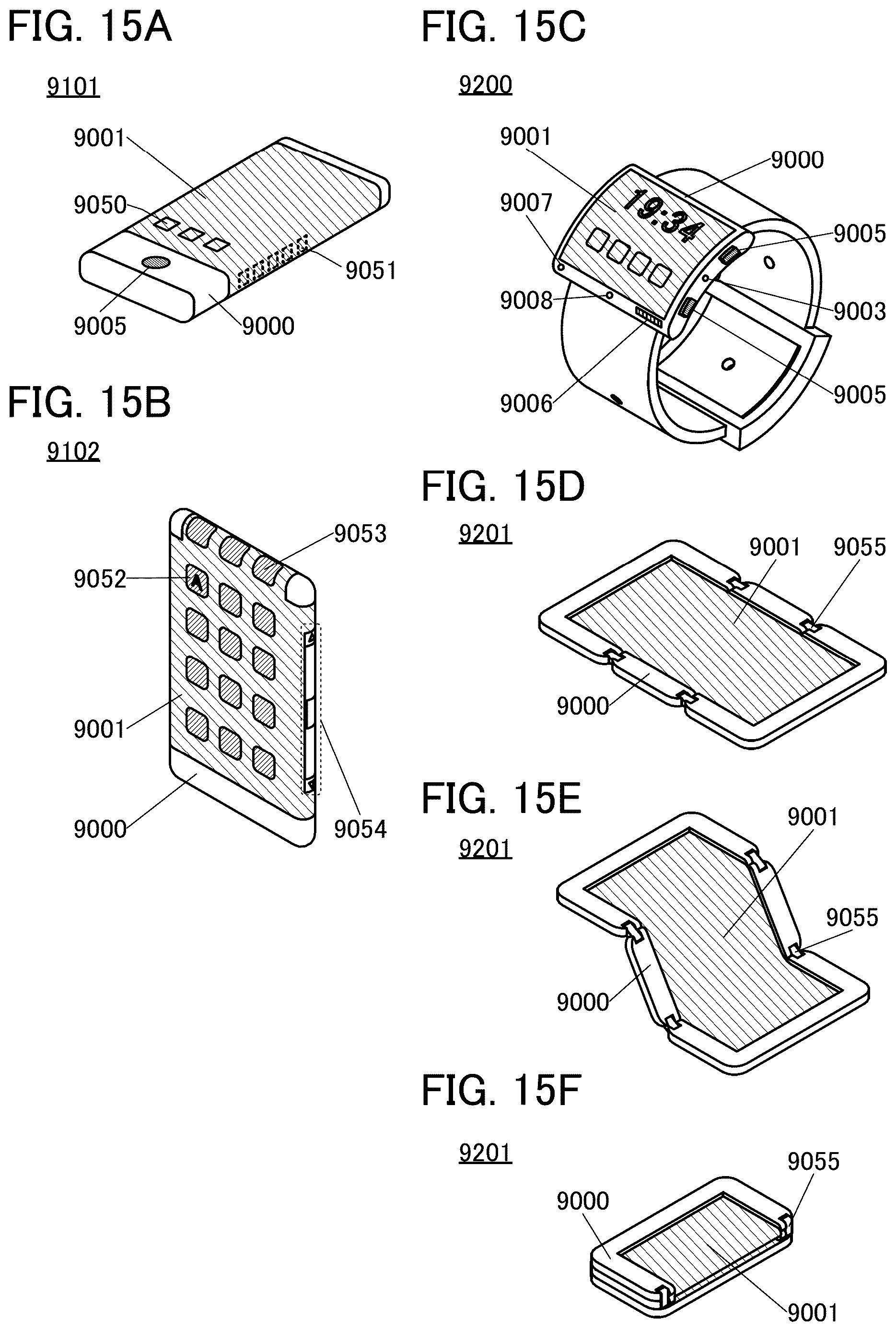 Patent US12622147 Figure 15 – Display device, display module, electronic device, and television device