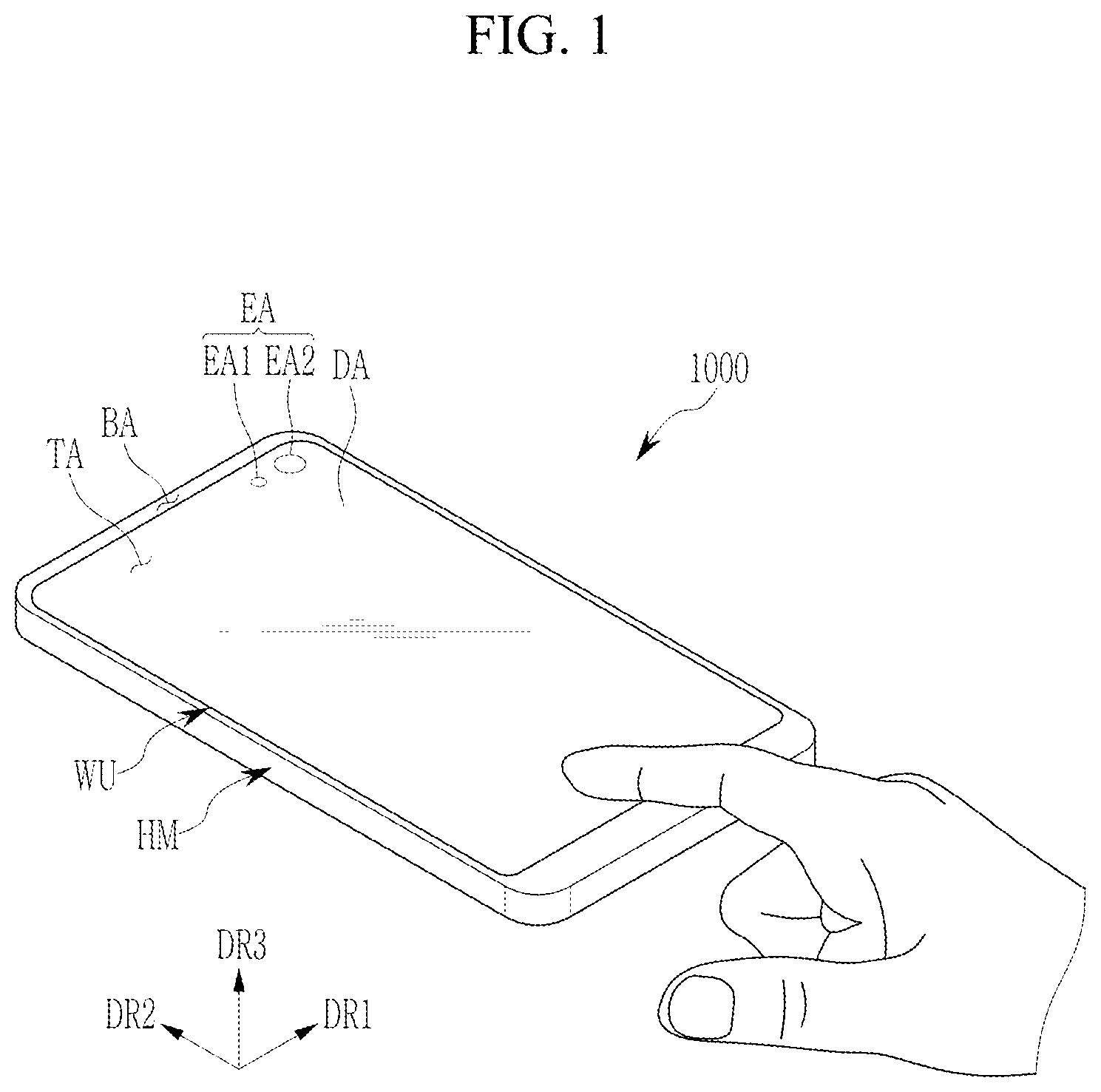 Patent US12622151 Figure 1 – Light emitting display device and electronic device having the same