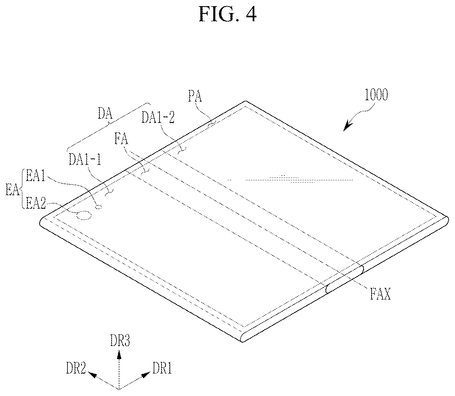 Patent US12622151 Figure 4 – Light emitting display device and electronic device having the same