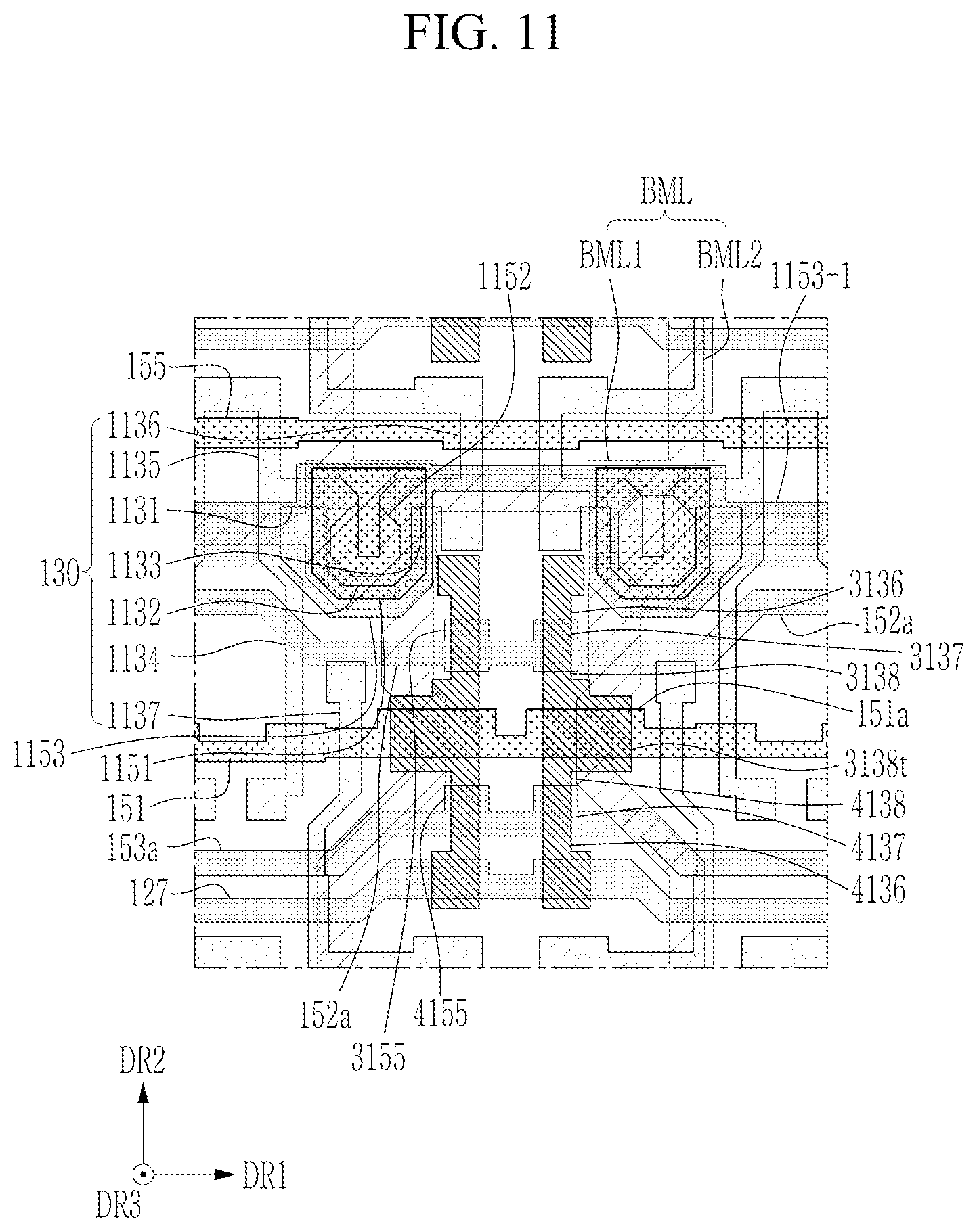 Patent US12622151 Figure 11 – Light emitting display device and electronic device having the same