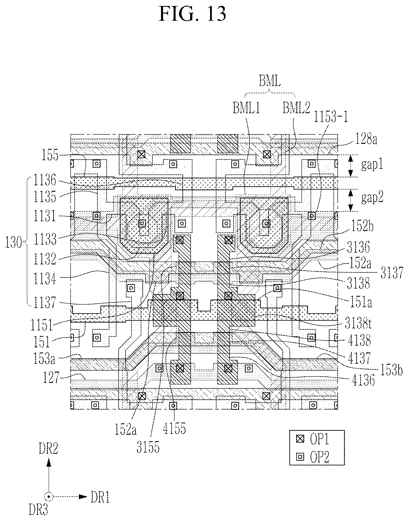 Patent US12622151 Figure 13 – Light emitting display device and electronic device having the same
