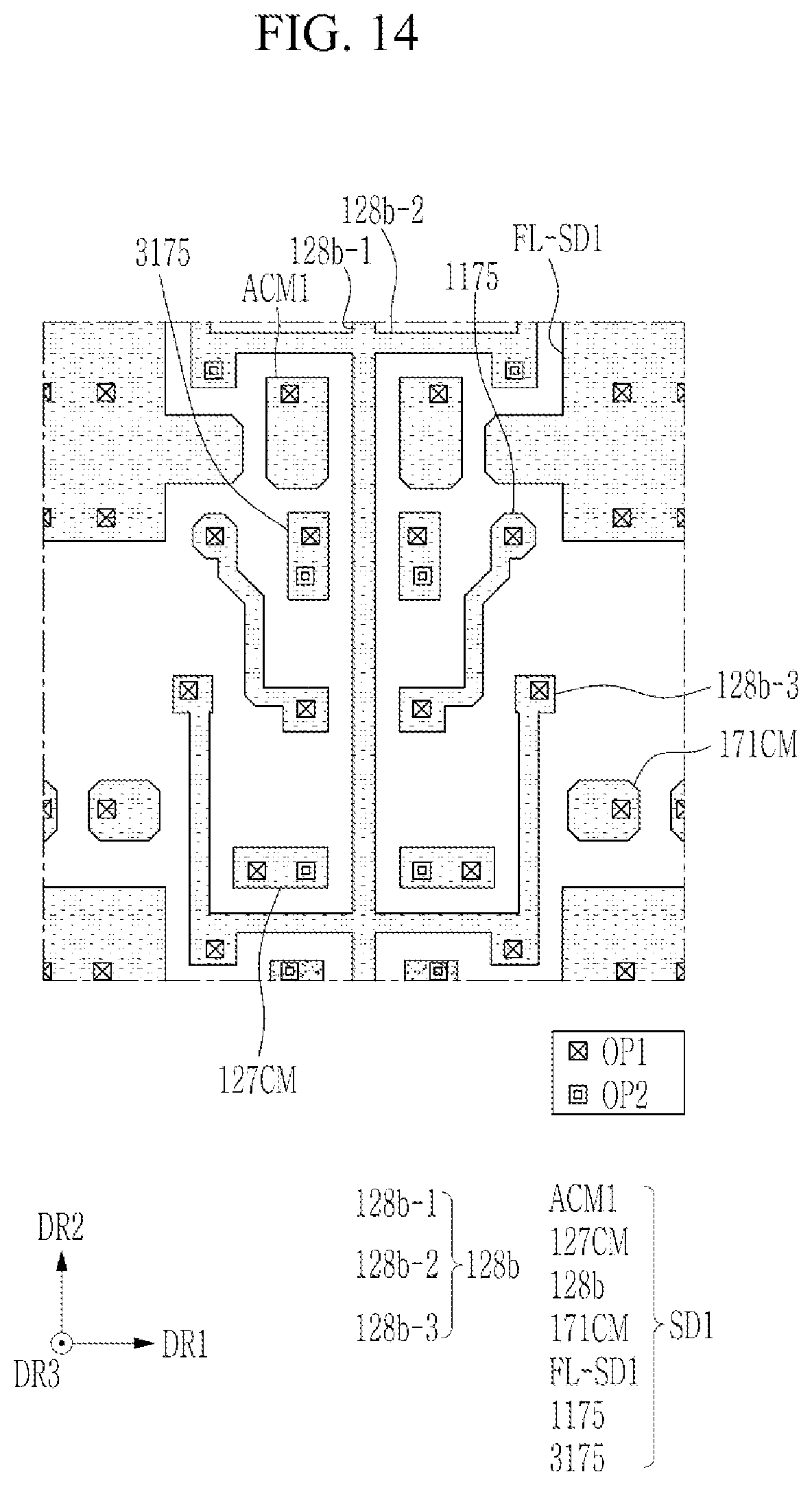 Patent US12622151 Figure 14 – Light emitting display device and electronic device having the same