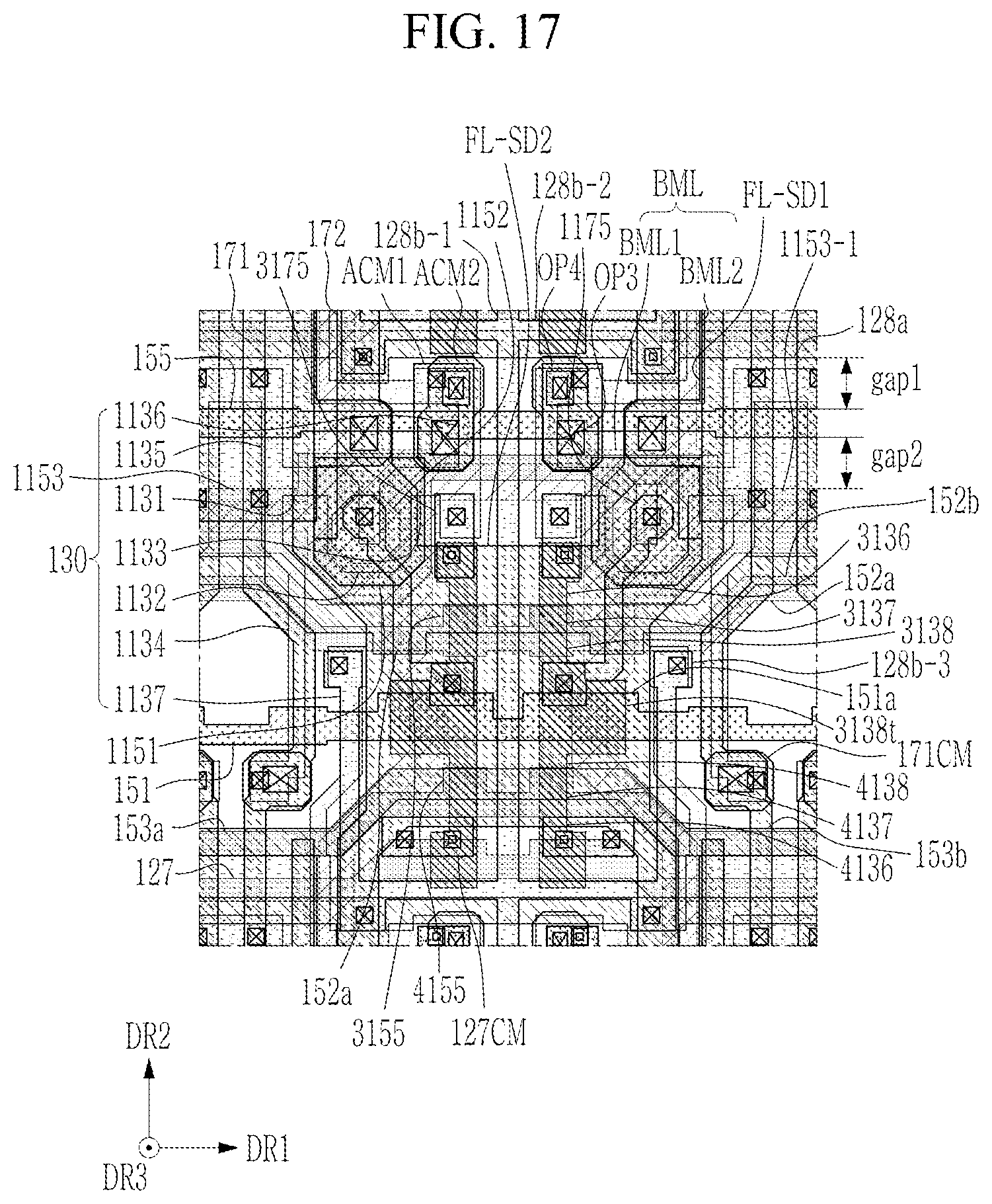 Patent US12622151 Figure 17 – Light emitting display device and electronic device having the same
