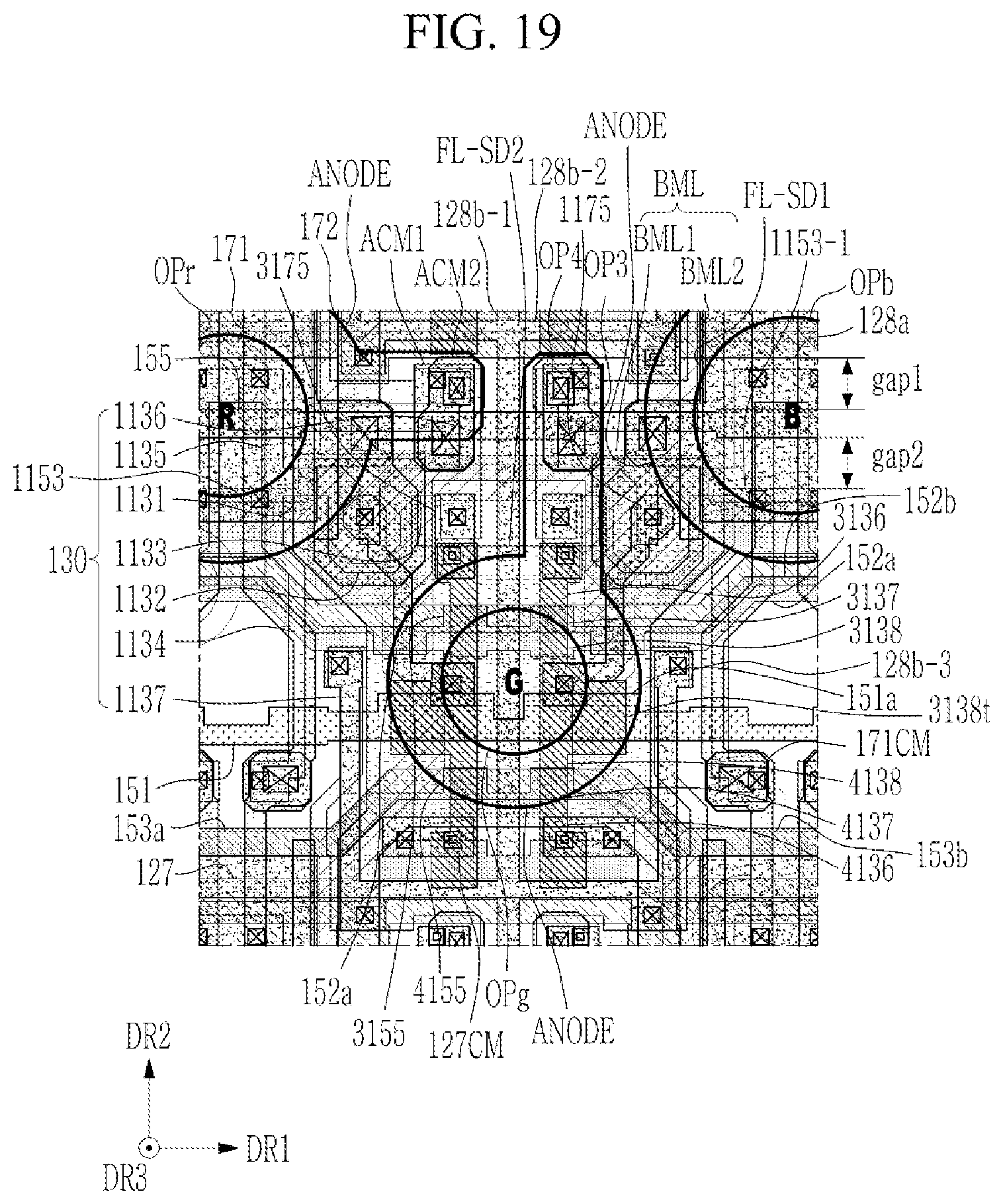 Patent US12622151 Figure 19 – Light emitting display device and electronic device having the same