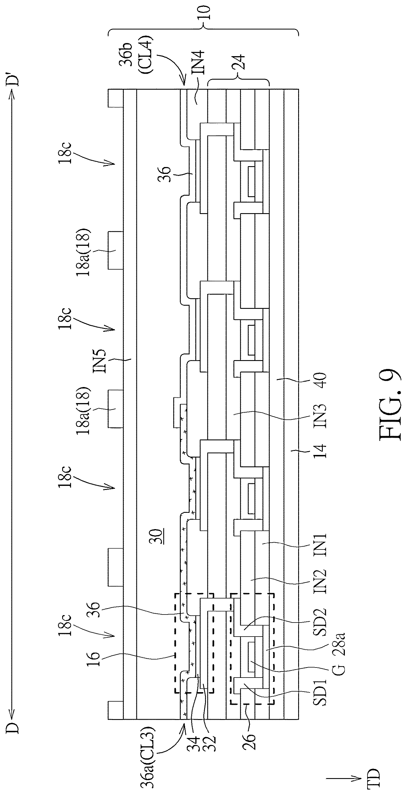 Patent US12622152 Figure 9 – Electronic device