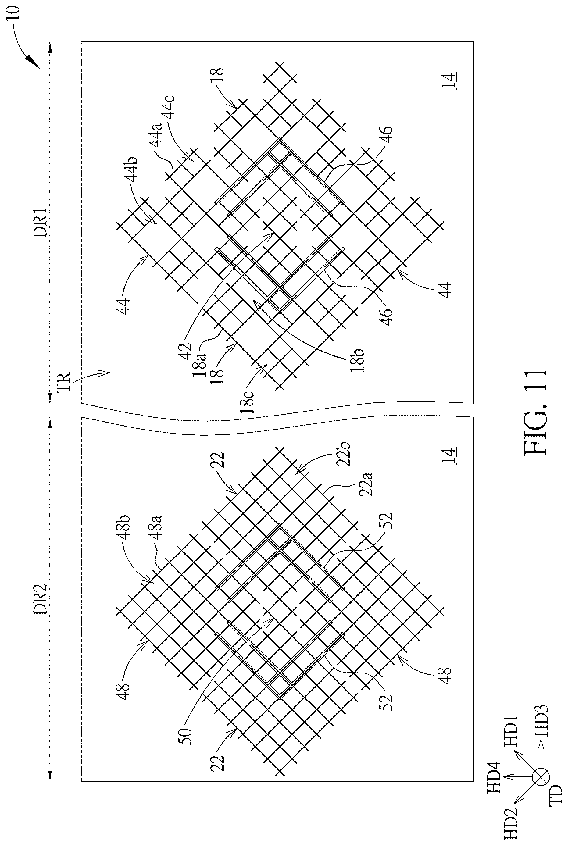Patent US12622152 Figure 11 – Electronic device